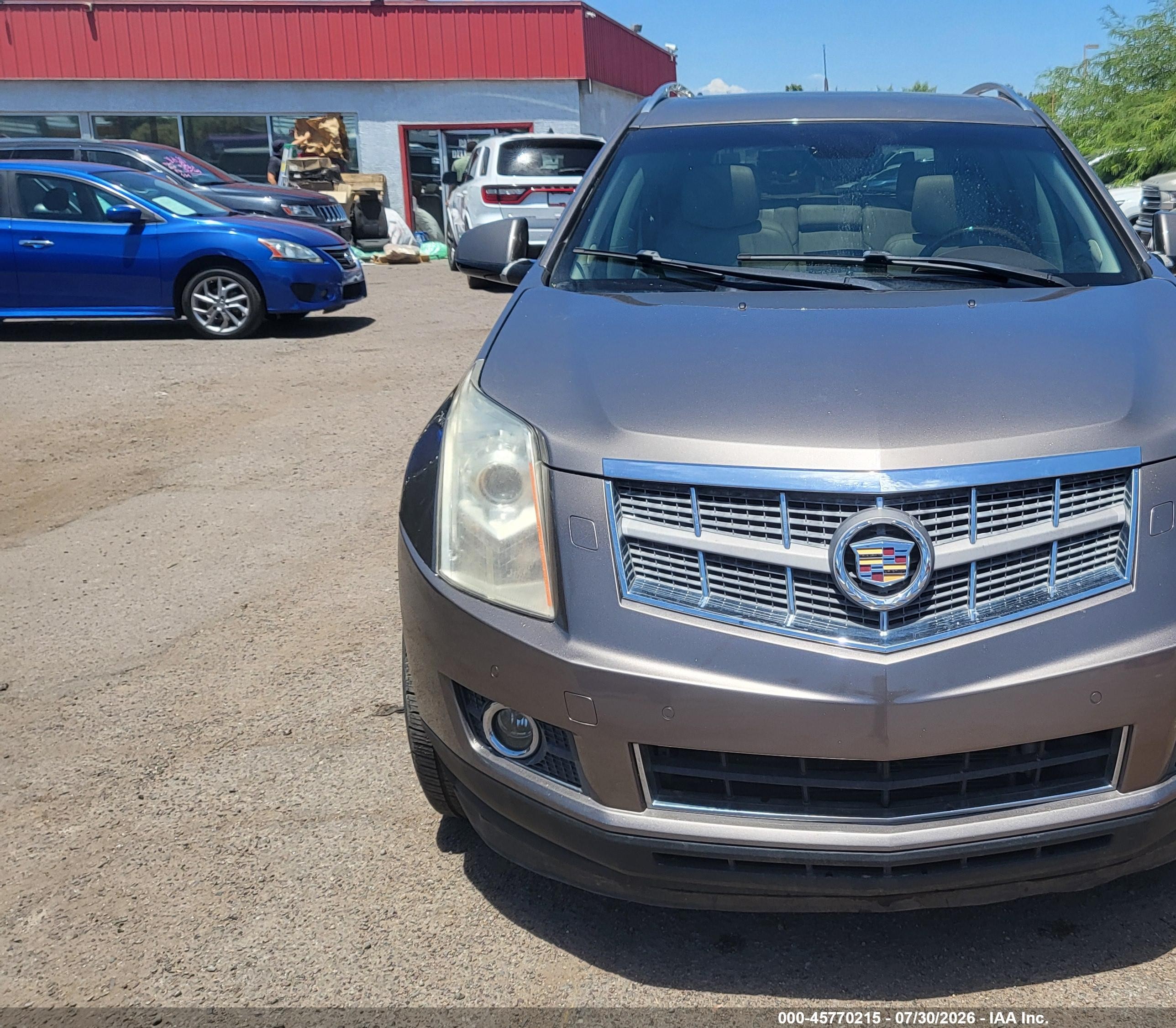 2011 Cadillac Srx Premium Collection Gold vin: 3GYFNFEY5BS540978