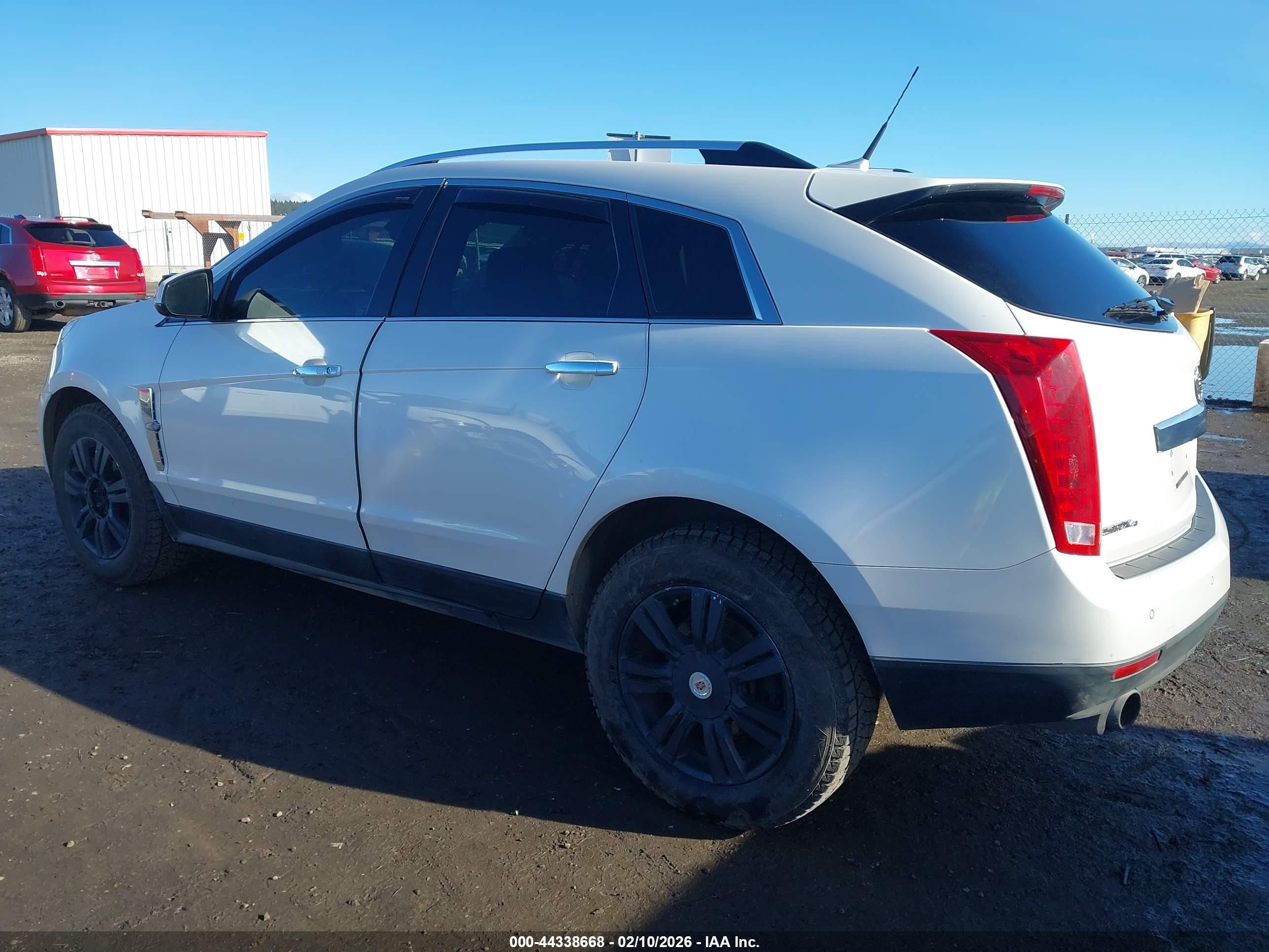 2011 Cadillac Srx Premium Collection White vin: 3GYFNFEY6BS505270