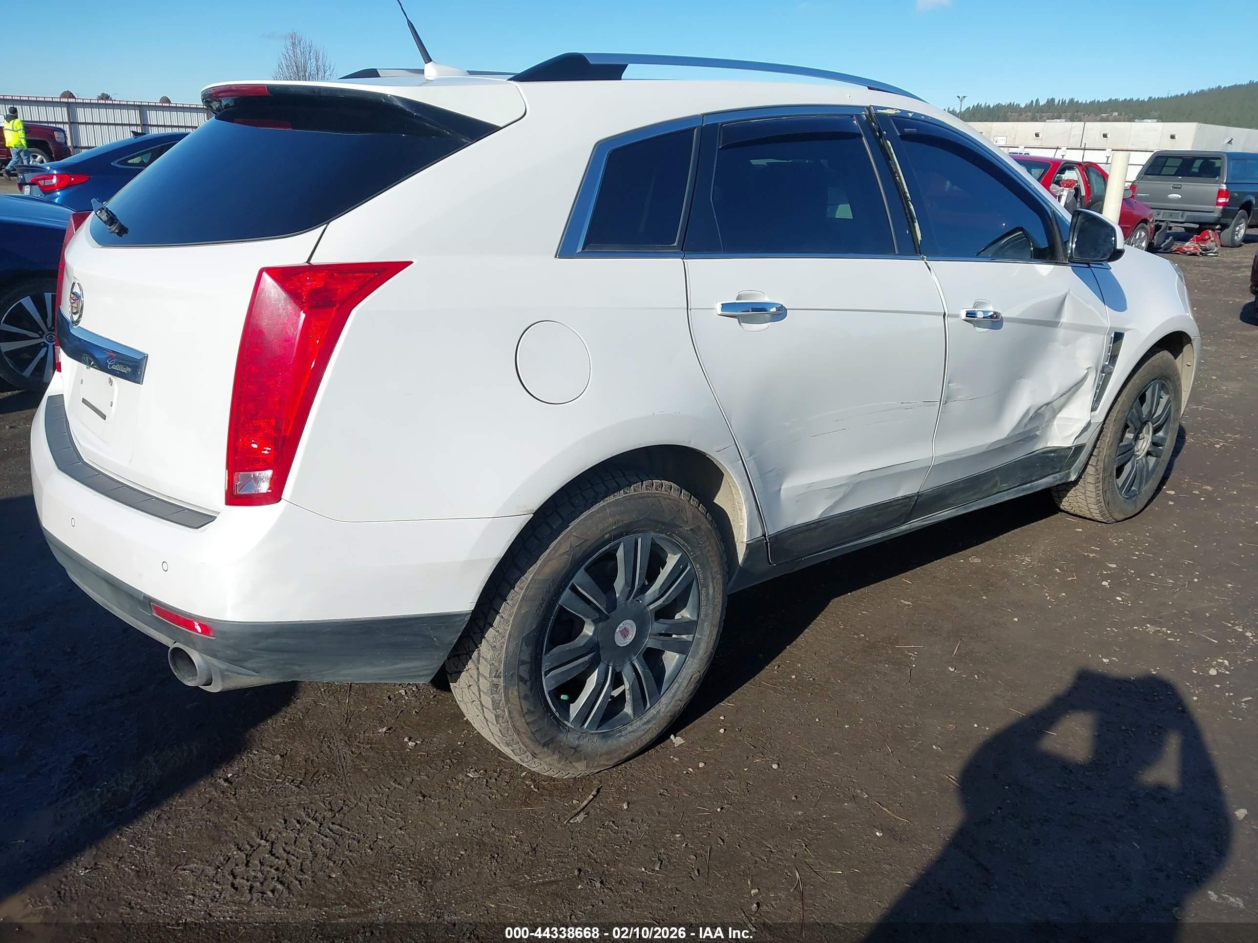 2011 Cadillac Srx Premium Collection White vin: 3GYFNFEY6BS505270