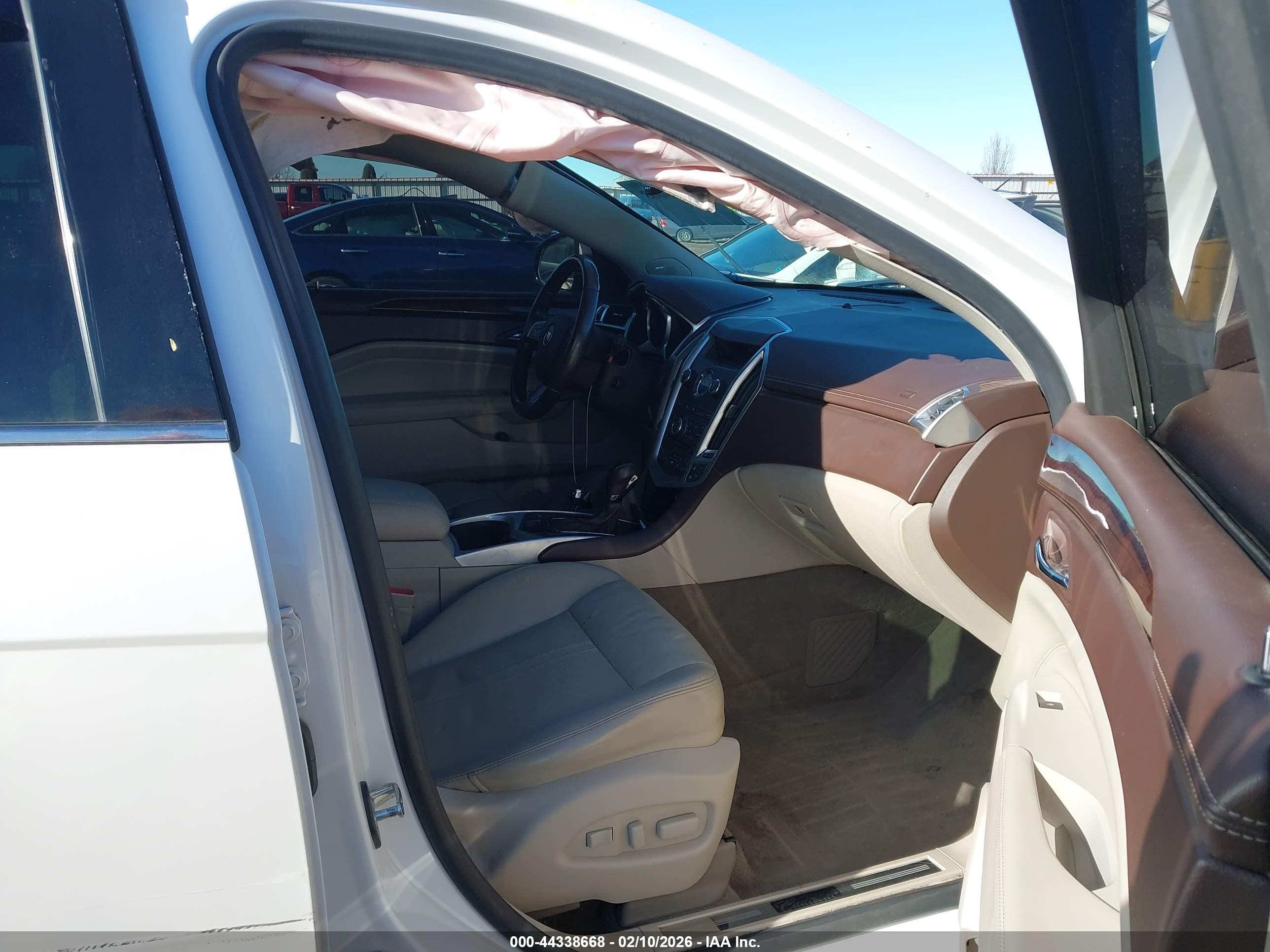 2011 Cadillac Srx Premium Collection White vin: 3GYFNFEY6BS505270