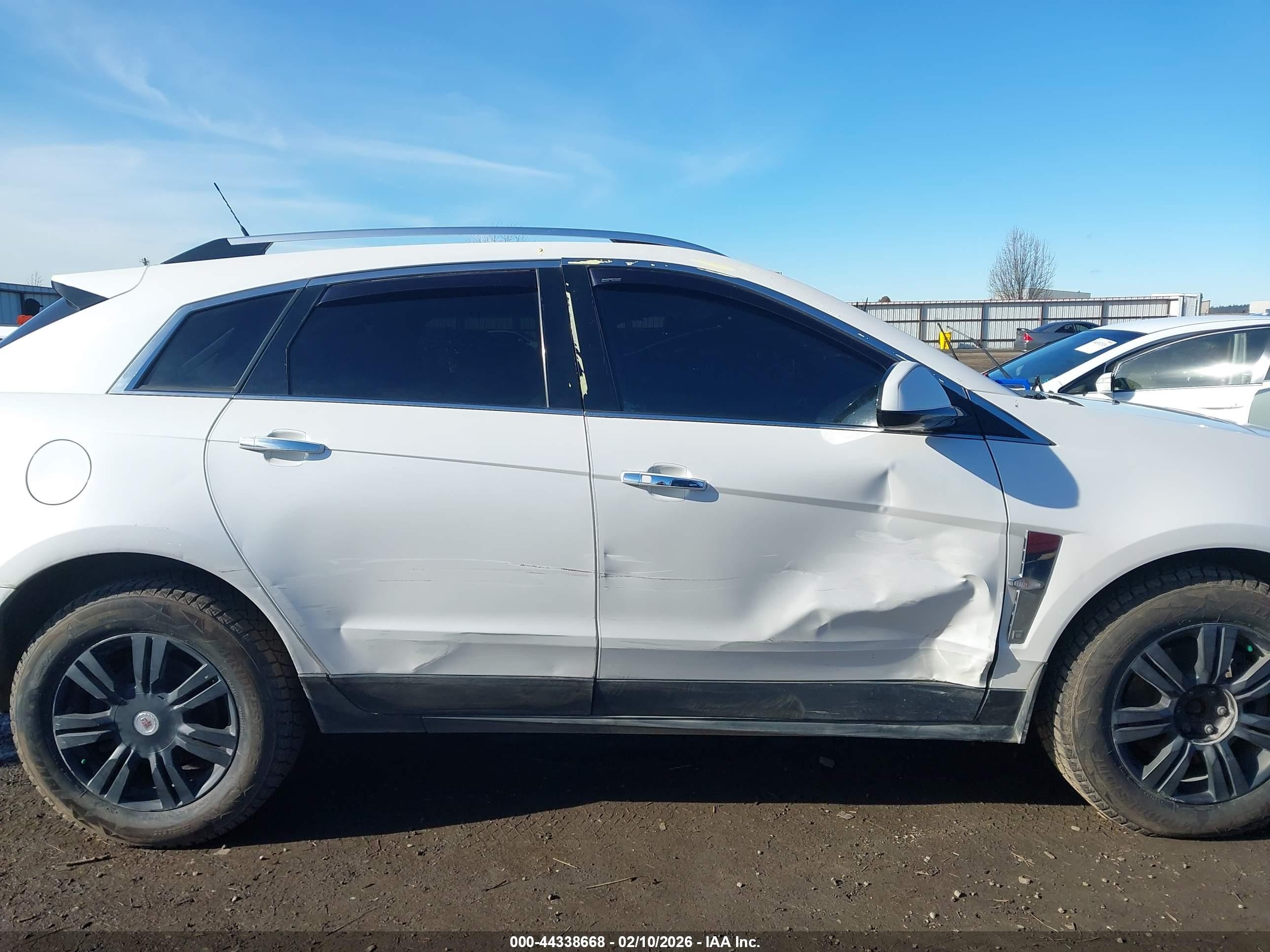 2011 Cadillac Srx Premium Collection White vin: 3GYFNFEY6BS505270