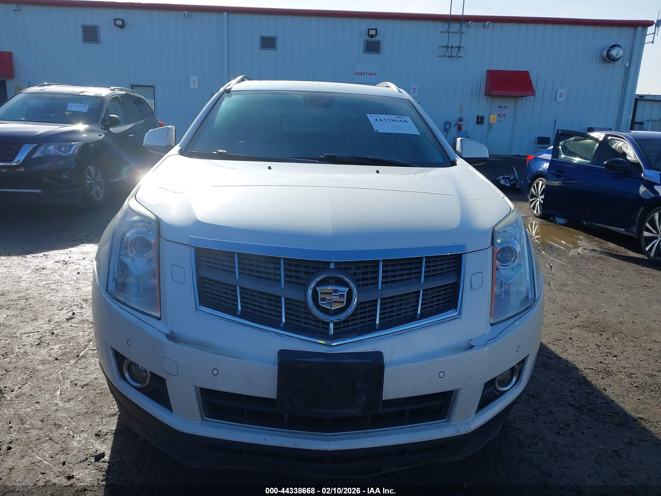 2011 Cadillac Srx Premium Collection White vin: 3GYFNFEY6BS505270
