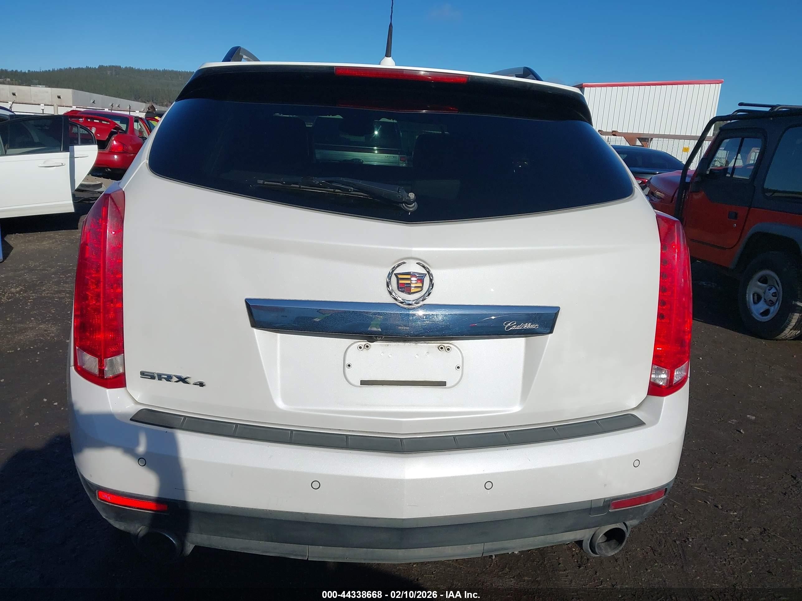 2011 Cadillac Srx Premium Collection White vin: 3GYFNFEY6BS505270