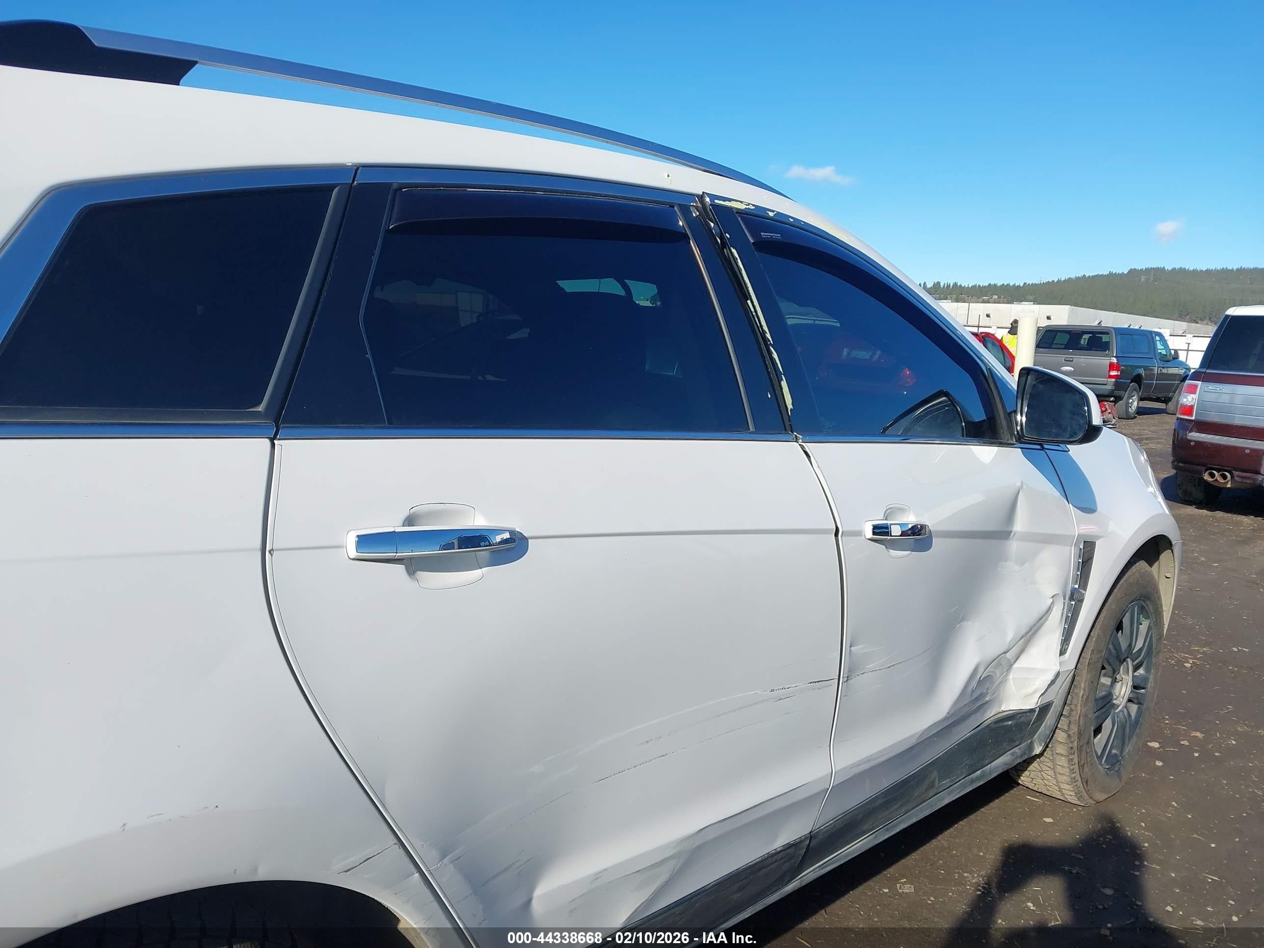 2011 Cadillac Srx Premium Collection White vin: 3GYFNFEY6BS505270