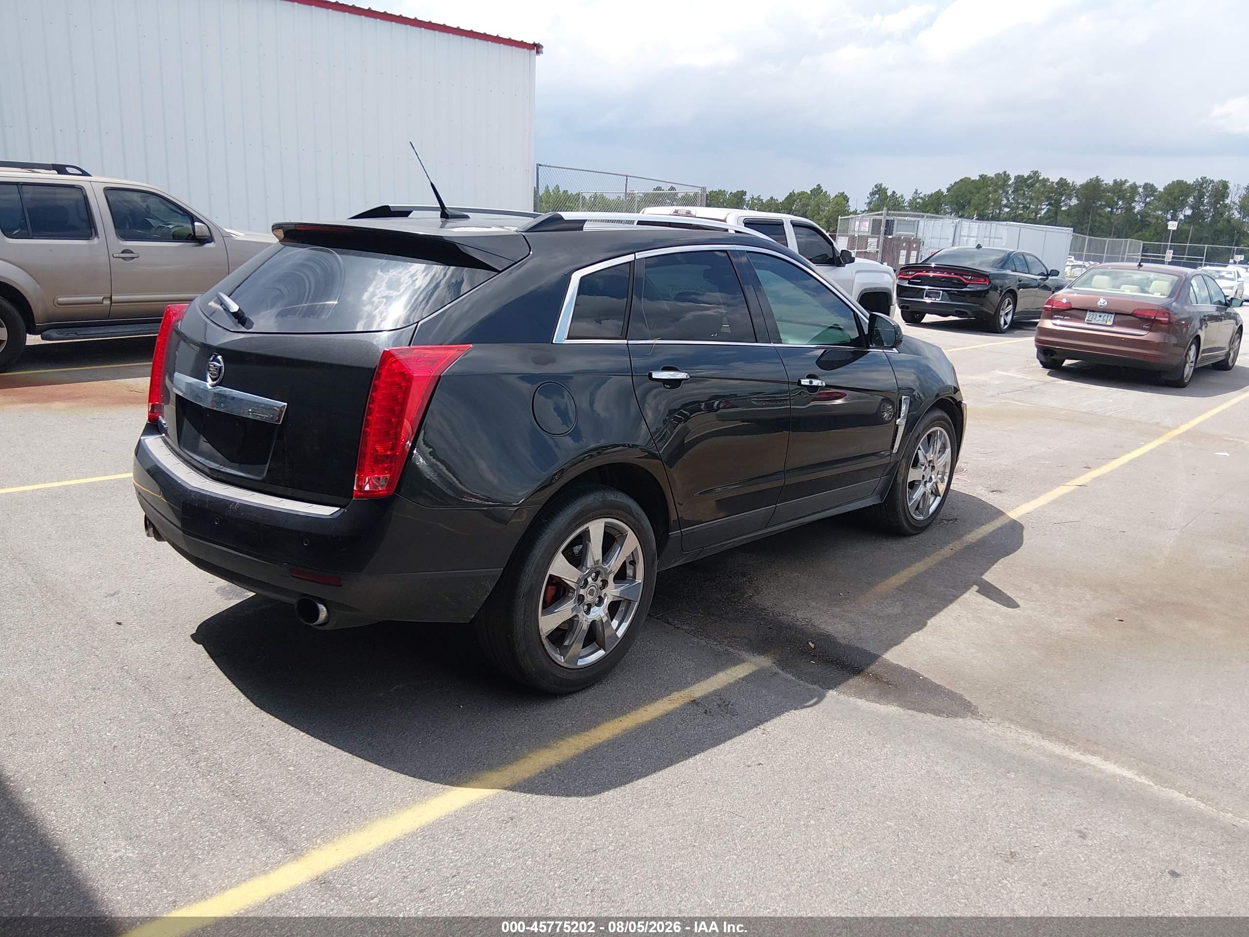 2011 Cadillac Srx Premium Collection Black vin: 3GYFNFEY7BS510705