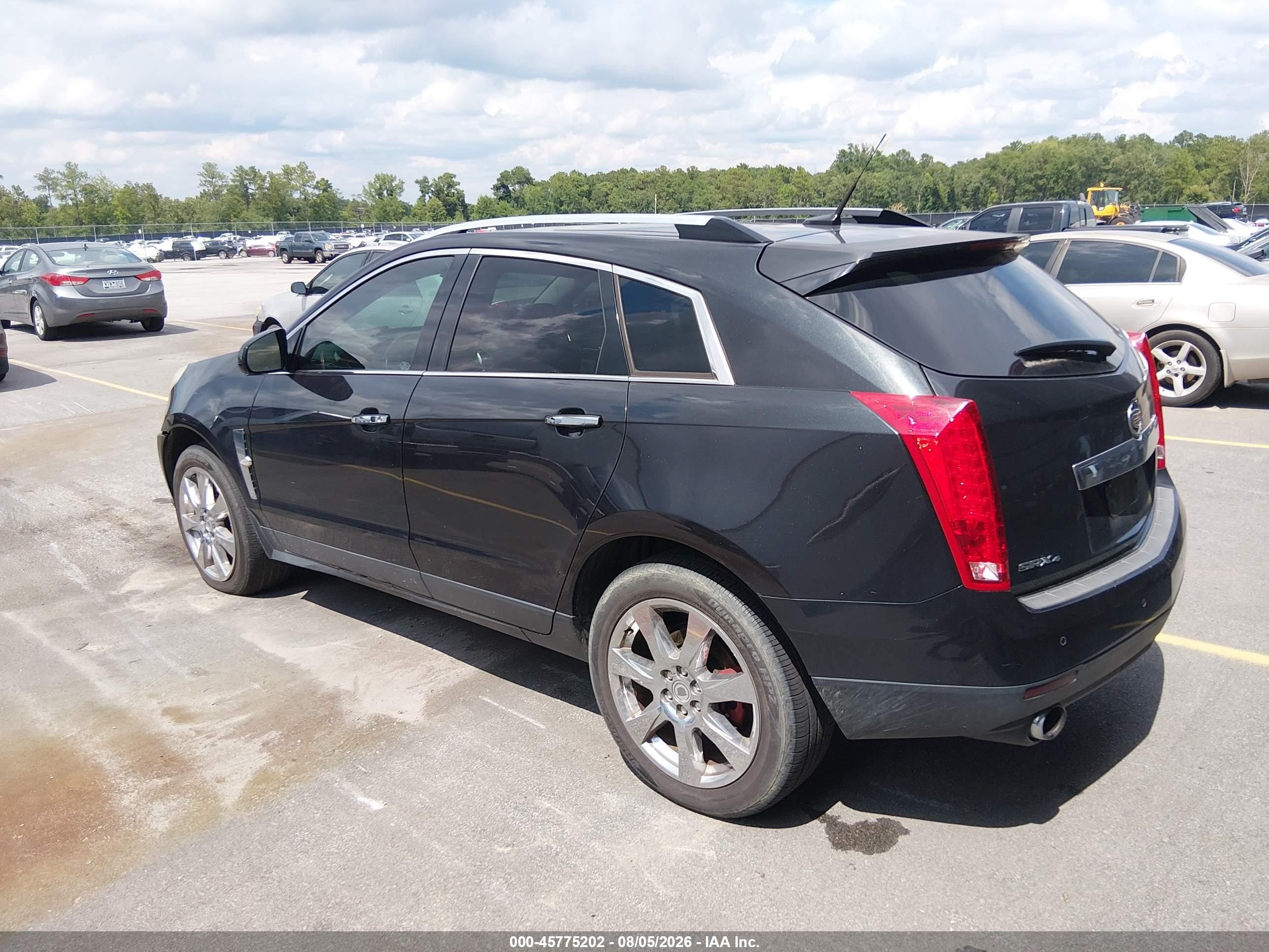 2011 Cadillac Srx Premium Collection Black vin: 3GYFNFEY7BS510705