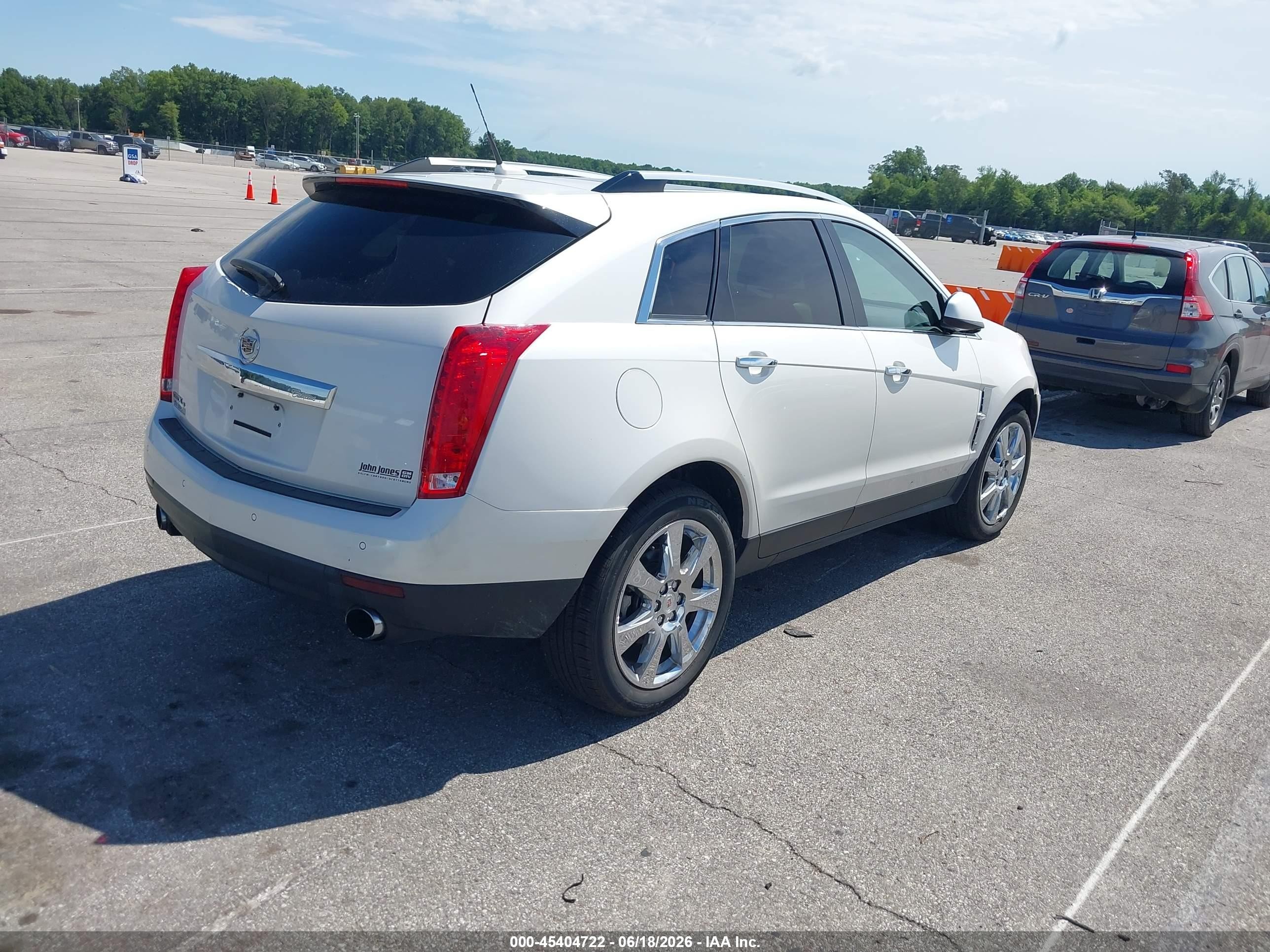 2011 Cadillac Srx Premium Collection White vin: 3GYFNFEY7BS572914