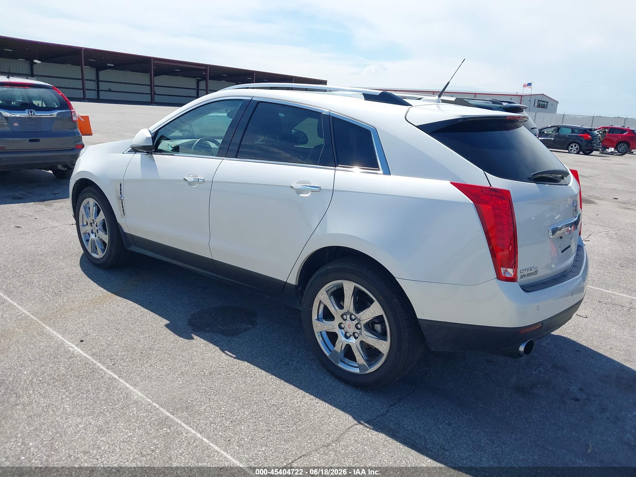 2011 Cadillac Srx Premium Collection White vin: 3GYFNFEY7BS572914