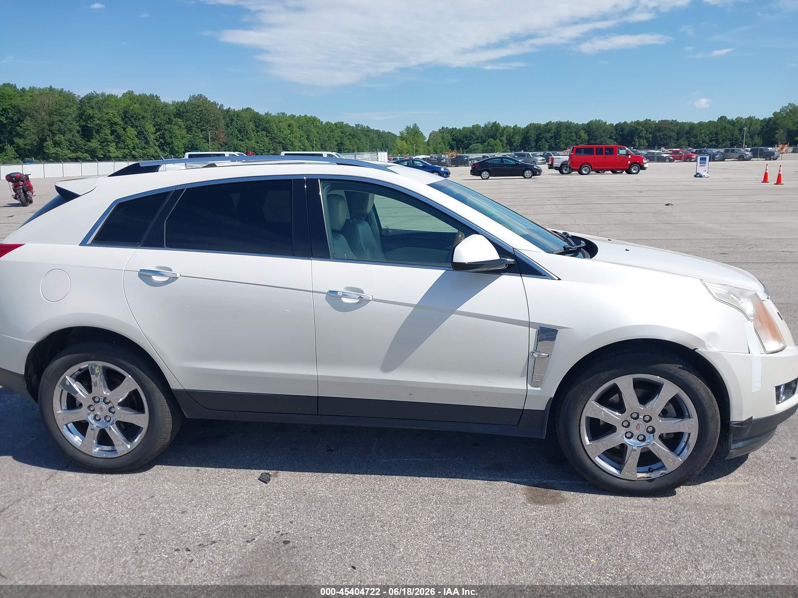 2011 Cadillac Srx Premium Collection White vin: 3GYFNFEY7BS572914