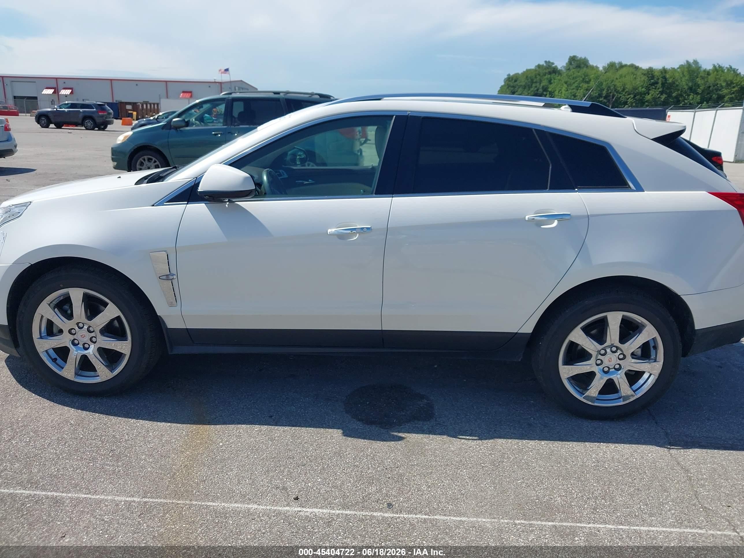 2011 Cadillac Srx Premium Collection White vin: 3GYFNFEY7BS572914