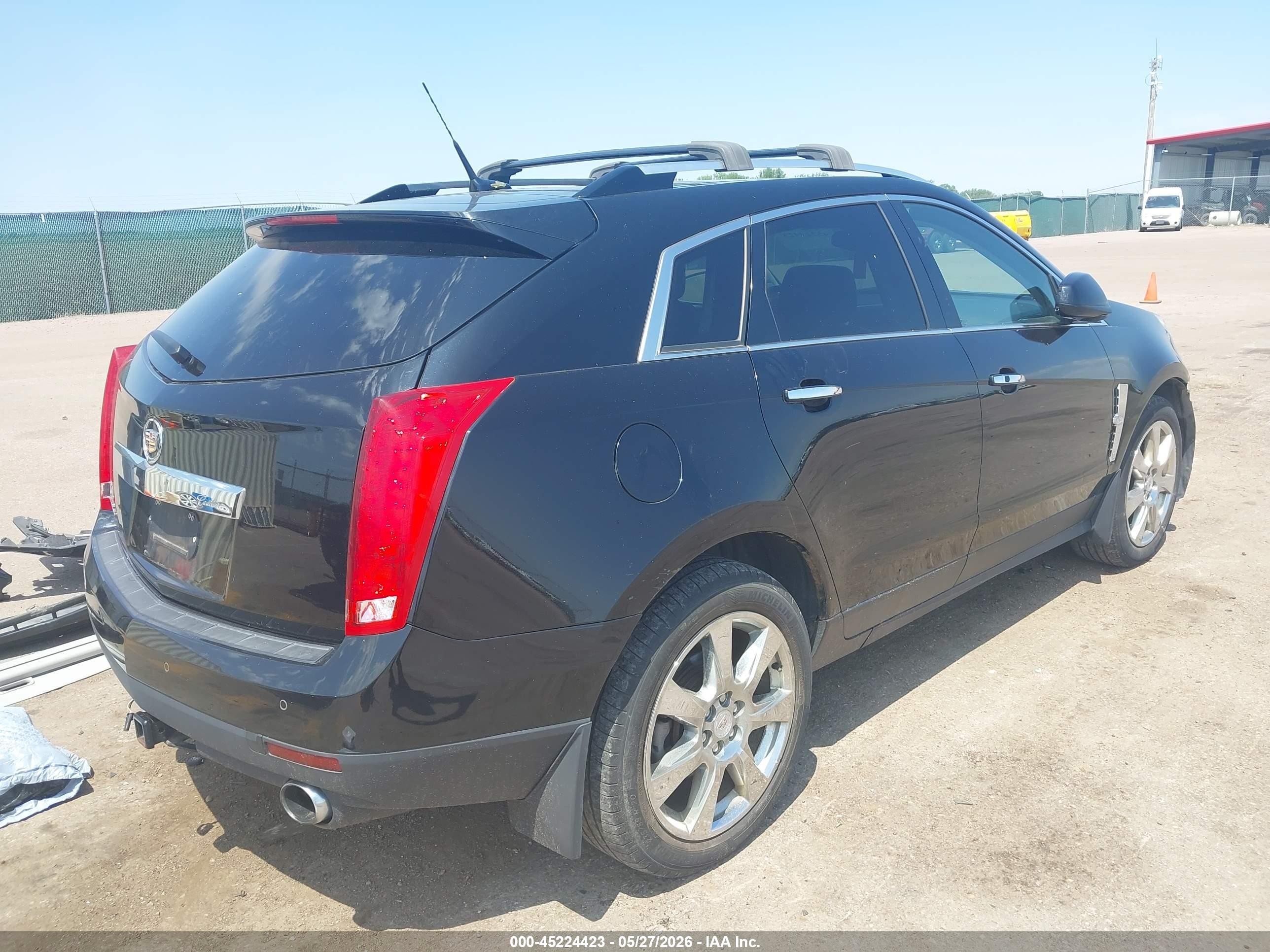 2011 Cadillac Srx Premium Collection Black vin: 3GYFNFEY7BS594640