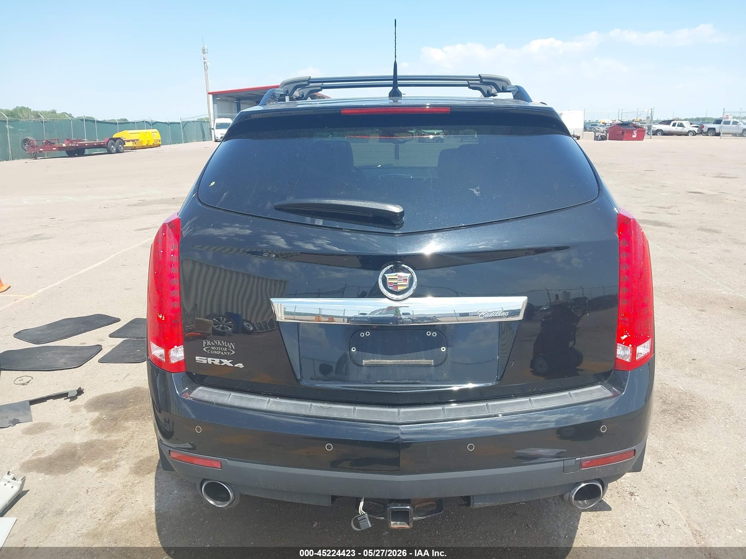 2011 Cadillac Srx Premium Collection Black vin: 3GYFNFEY7BS594640