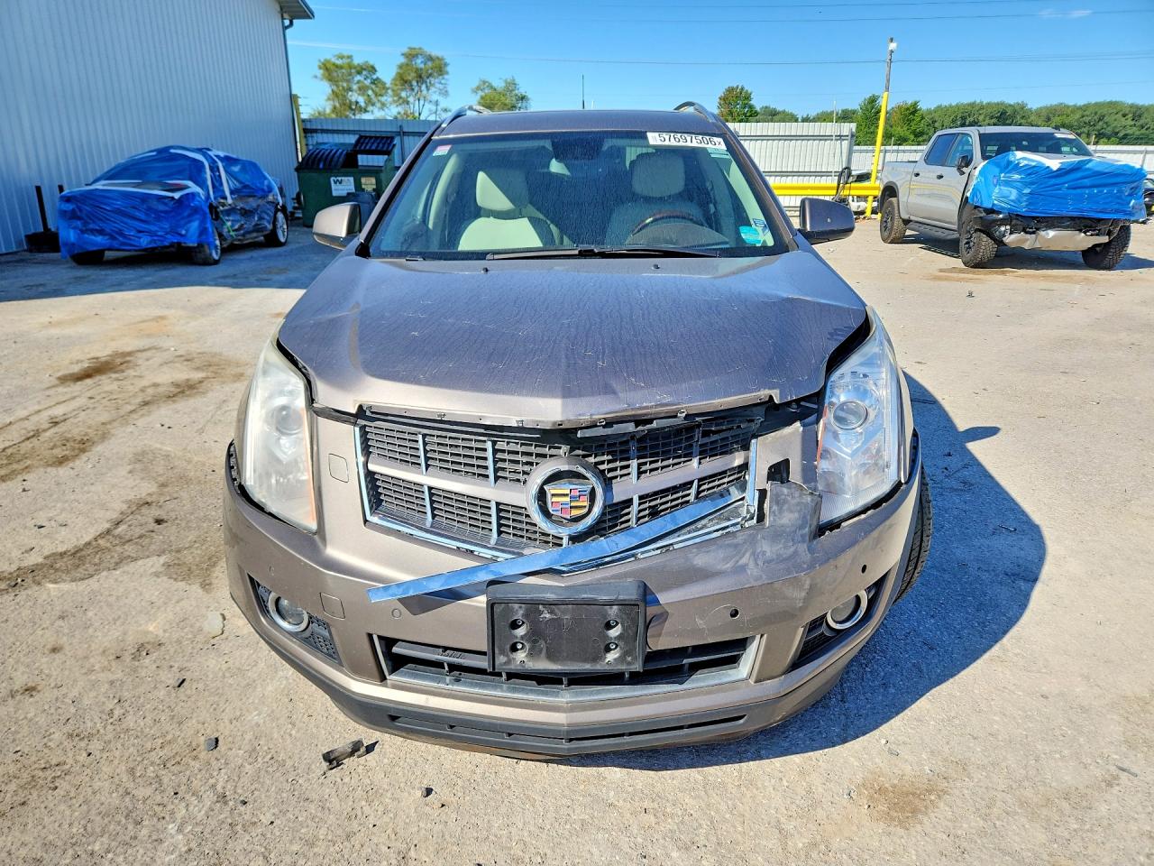 2011 Cadillac Srx Premium Collection Brown vin: 3GYFNFEY7BS631461