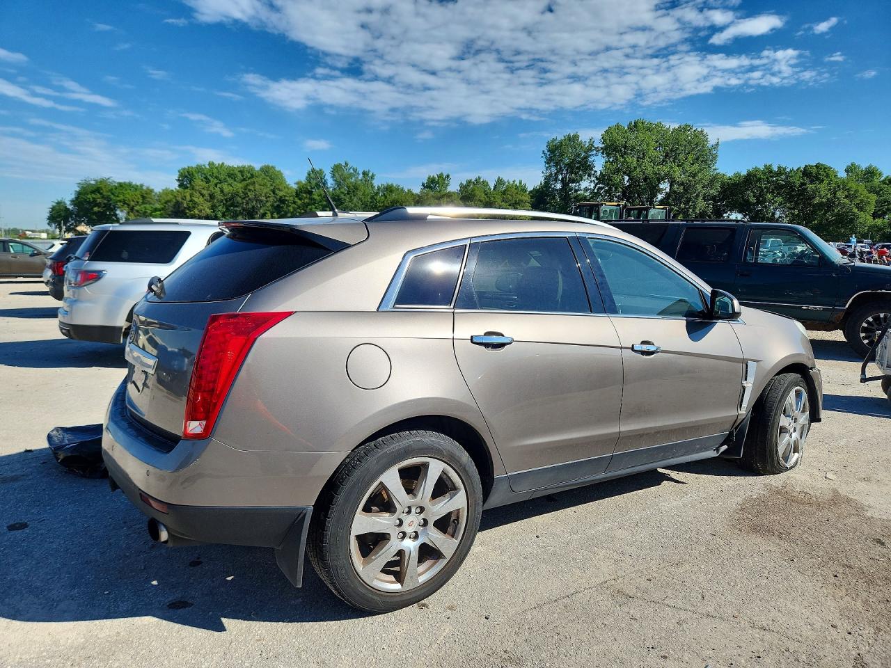 2011 Cadillac Srx Premium Collection Brown vin: 3GYFNFEY7BS631461