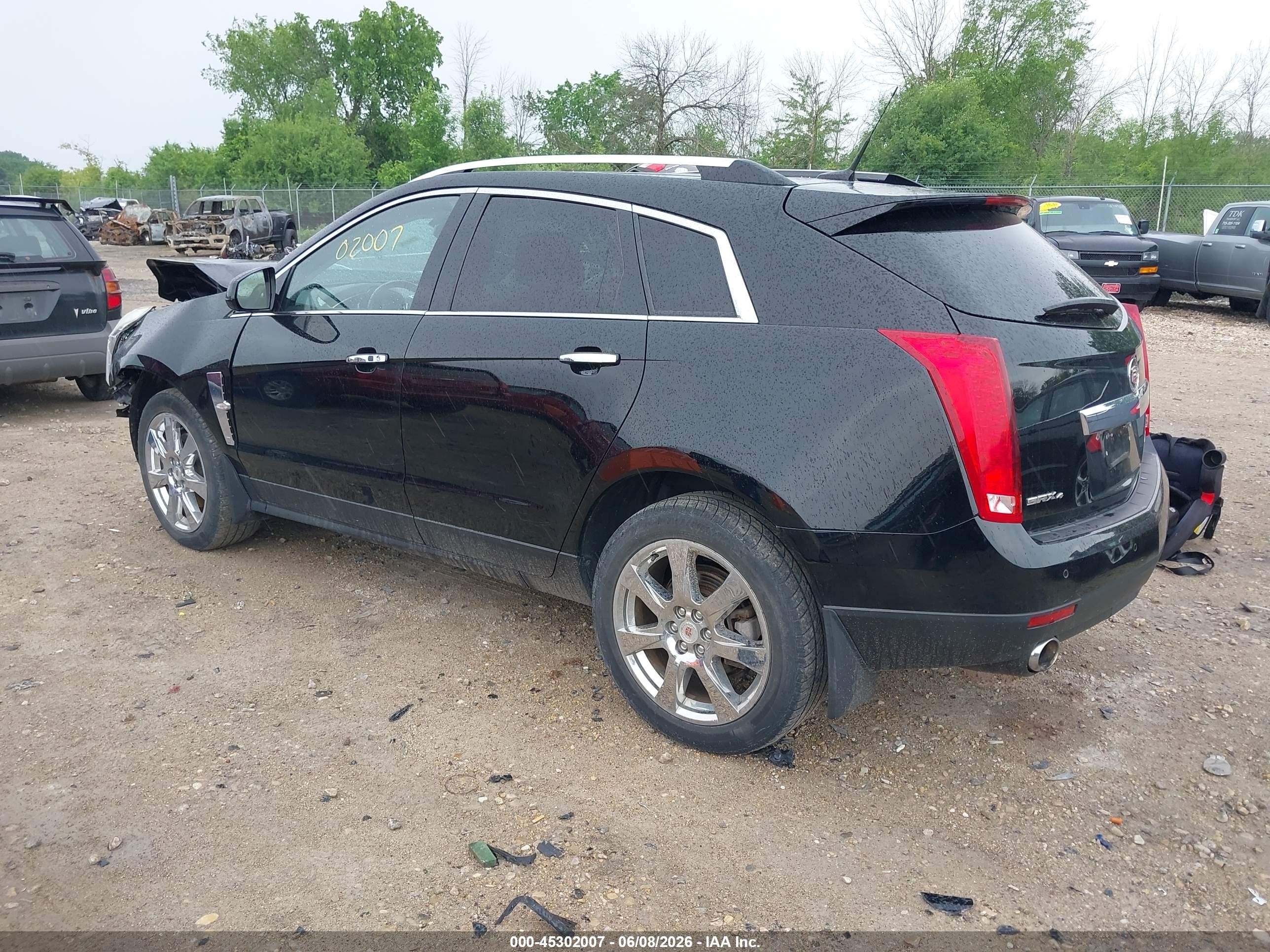 2010 Cadillac Srx Premium Collection Черный vin: 3GYFNFEYXAS624938