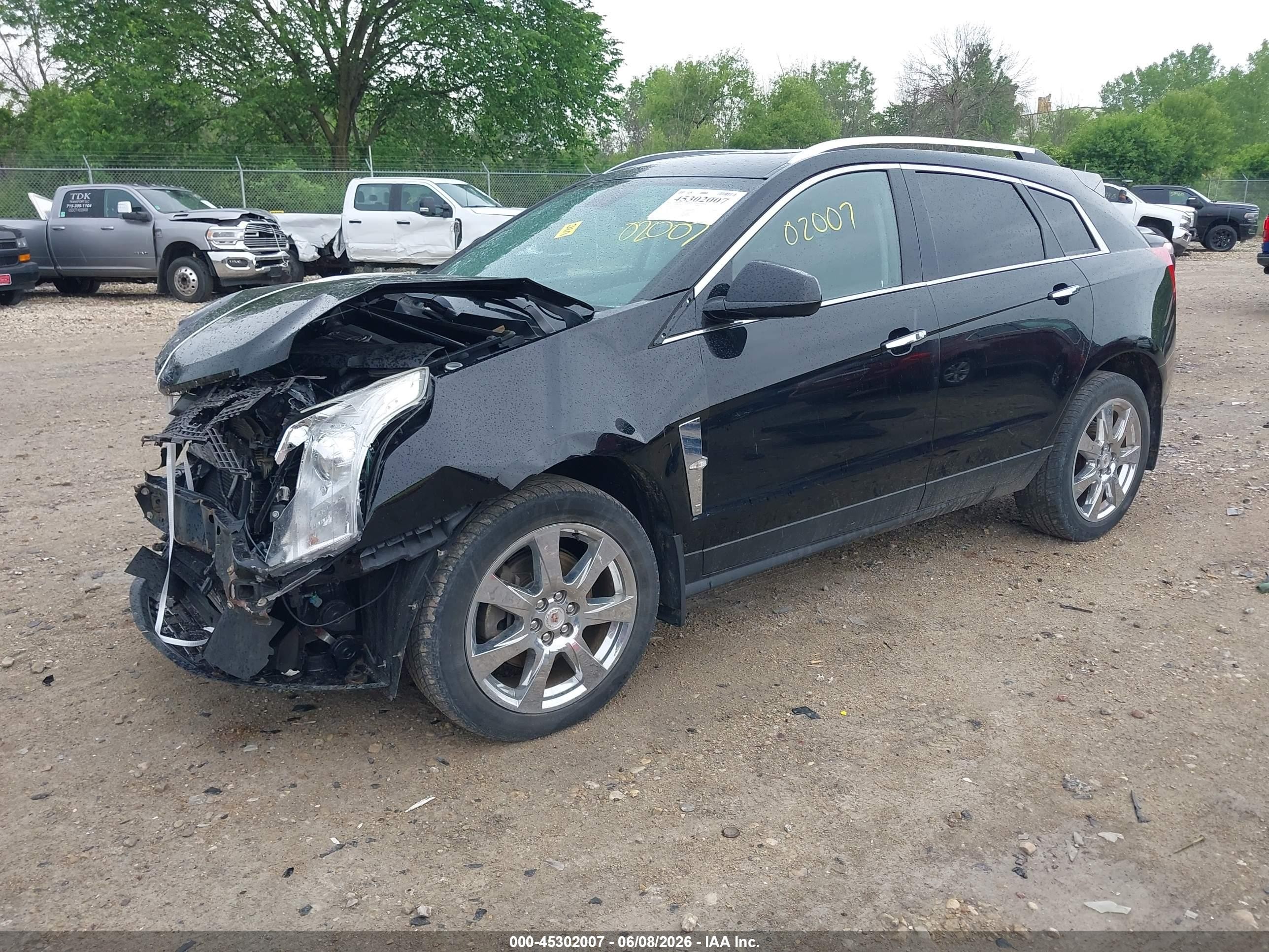 2010 Cadillac Srx Premium Collection Черный vin: 3GYFNFEYXAS624938