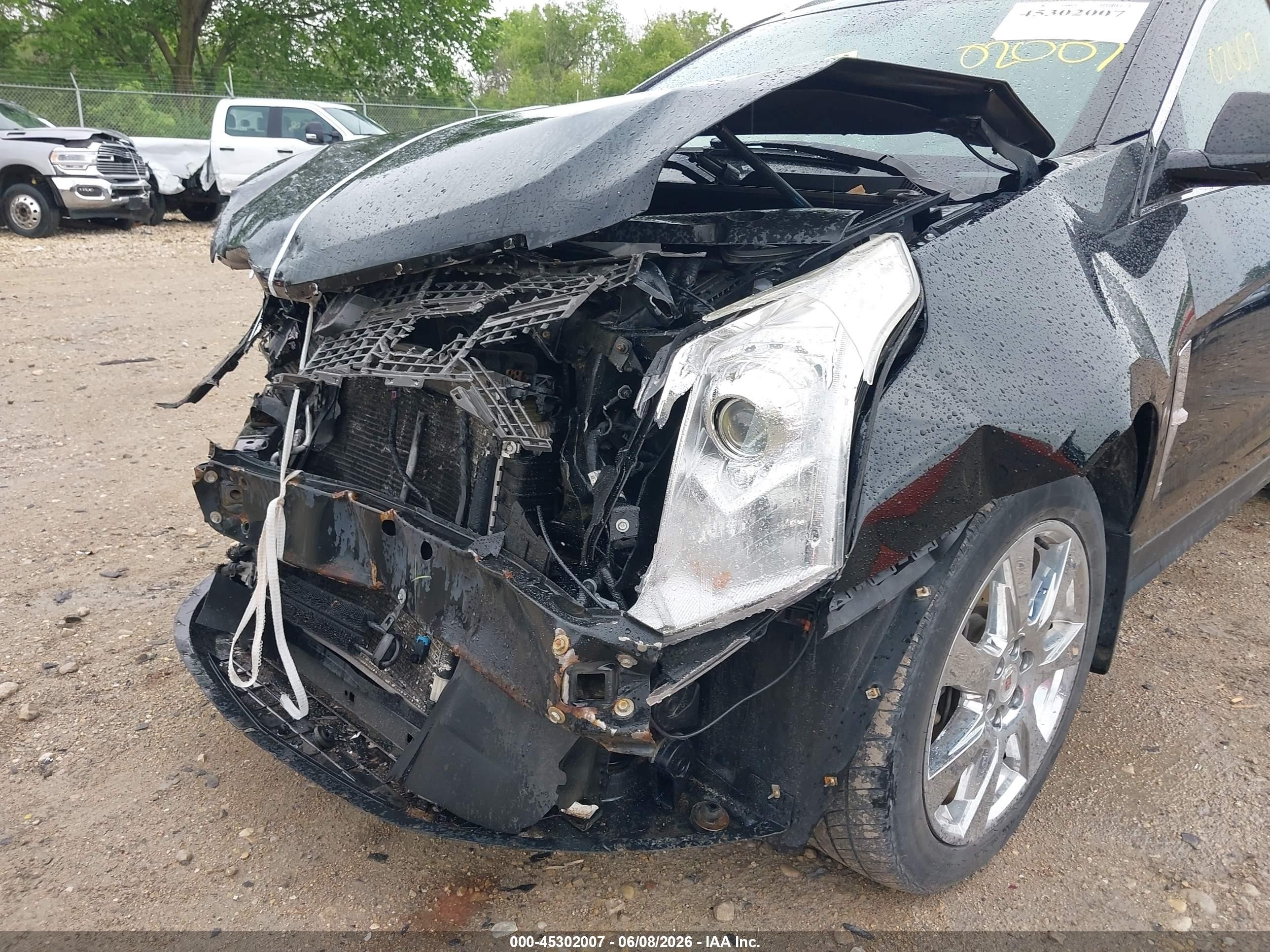 2010 Cadillac Srx Premium Collection Черный vin: 3GYFNFEYXAS624938