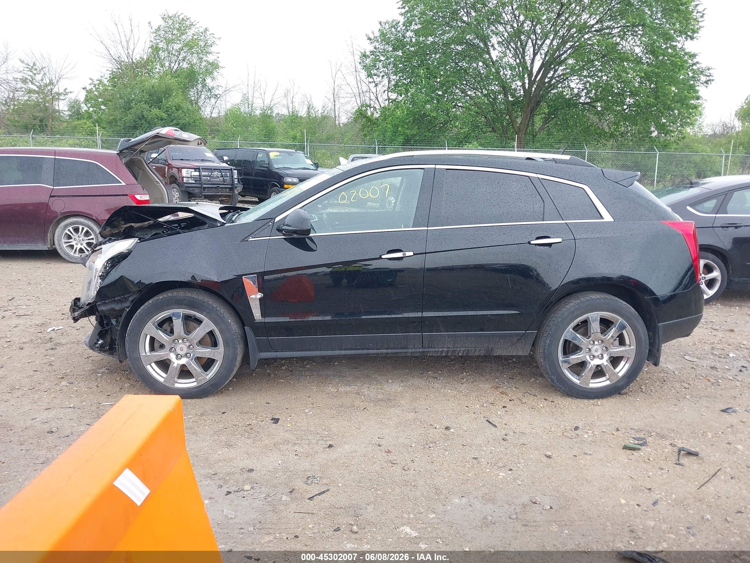 2010 Cadillac Srx Premium Collection Черный vin: 3GYFNFEYXAS624938