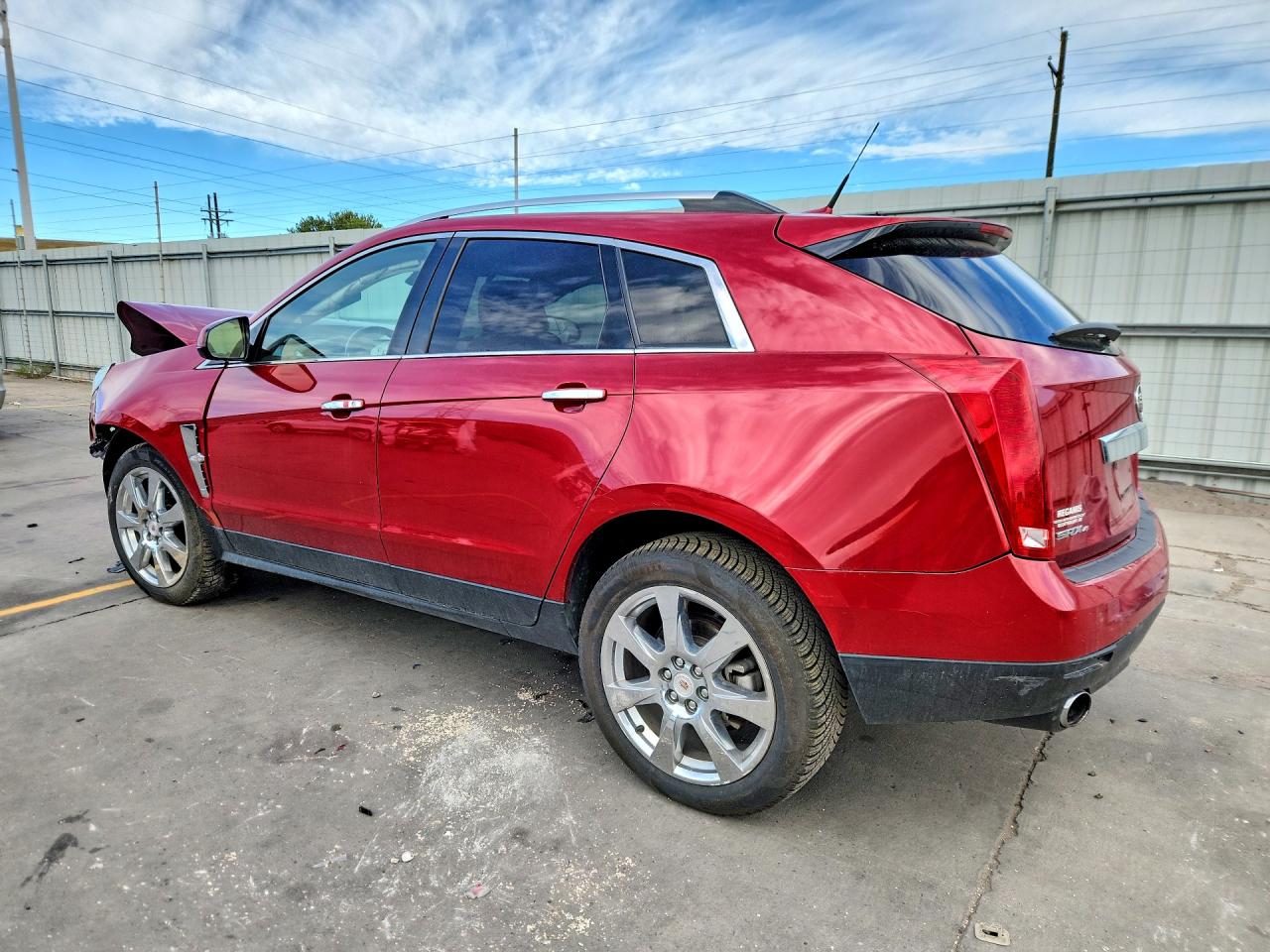 2011 Cadillac Srx Premium Collection Красный vin: 3GYFNFEYXBS561485