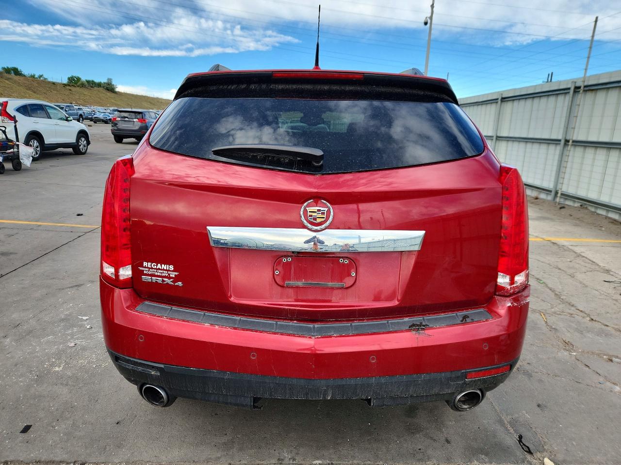 2011 Cadillac Srx Premium Collection Красный vin: 3GYFNFEYXBS561485