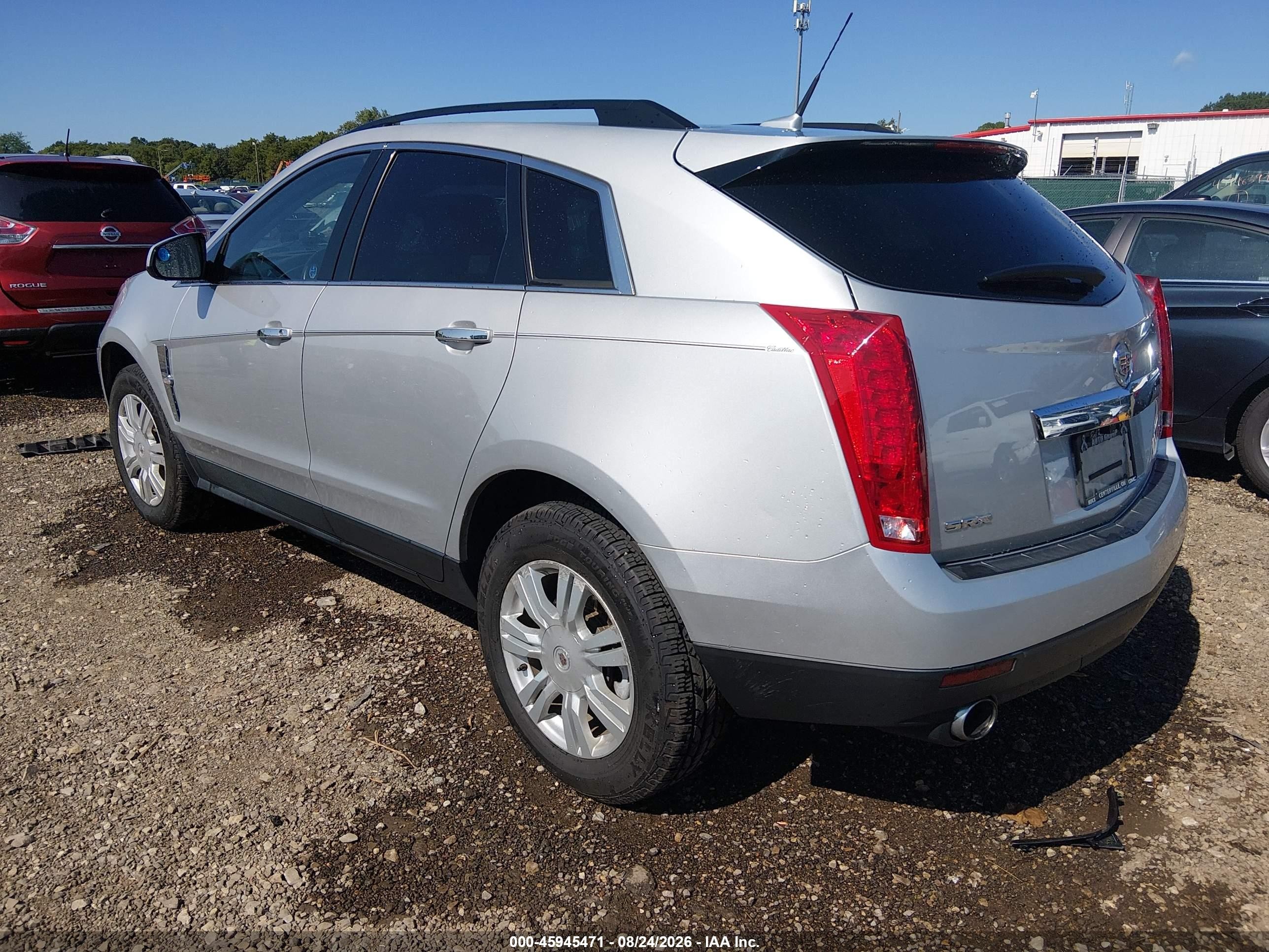 2012 Cadillac Srx Standard Silver vin: 3GYFNGE30CS527552