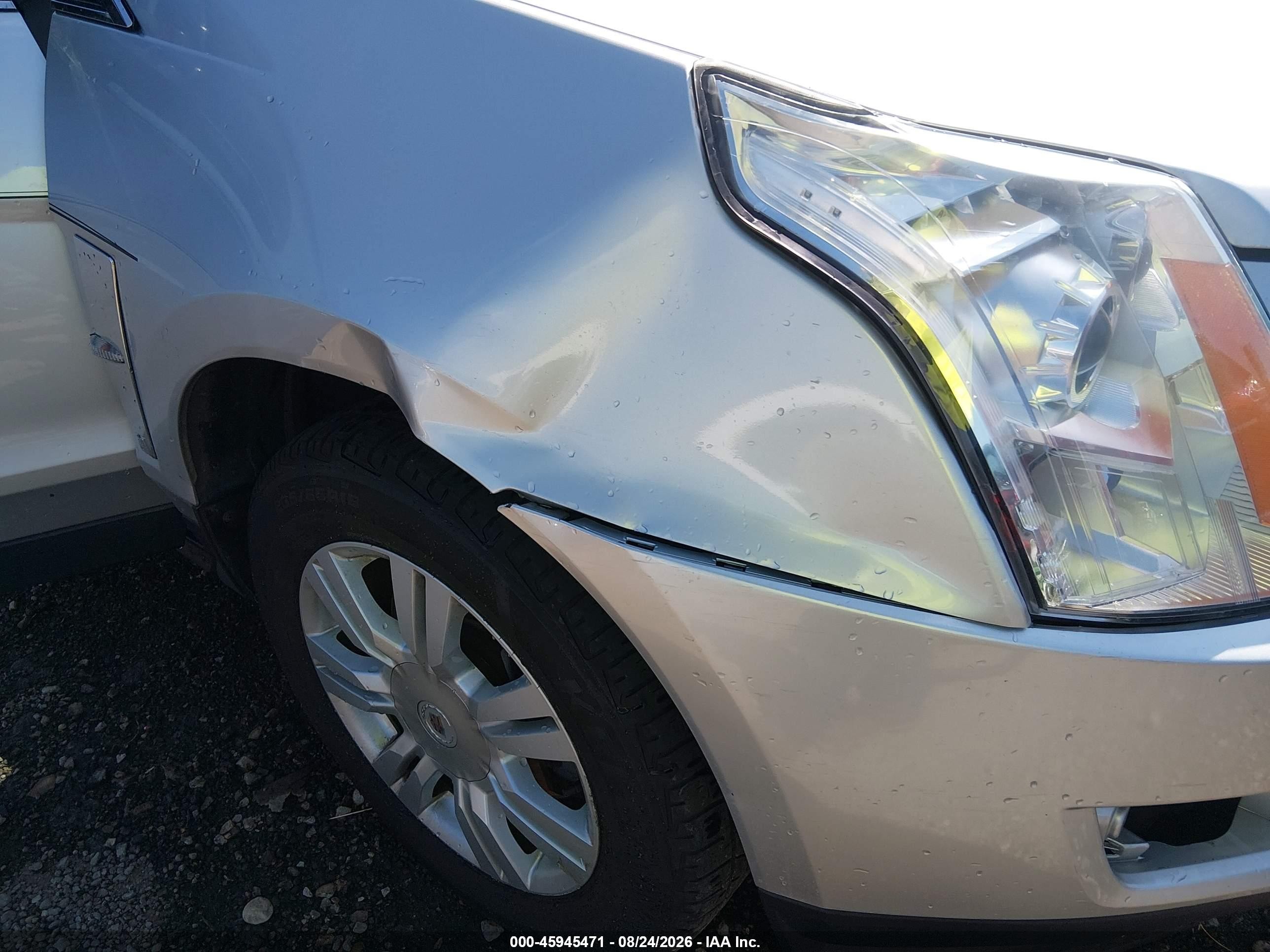 2012 Cadillac Srx Standard Silver vin: 3GYFNGE30CS527552