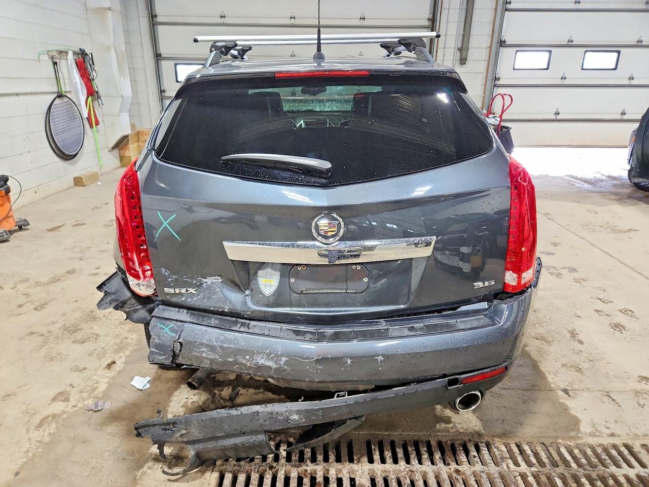 2012 Cadillac Srx Gray vin: 3GYFNGE30CS532086
