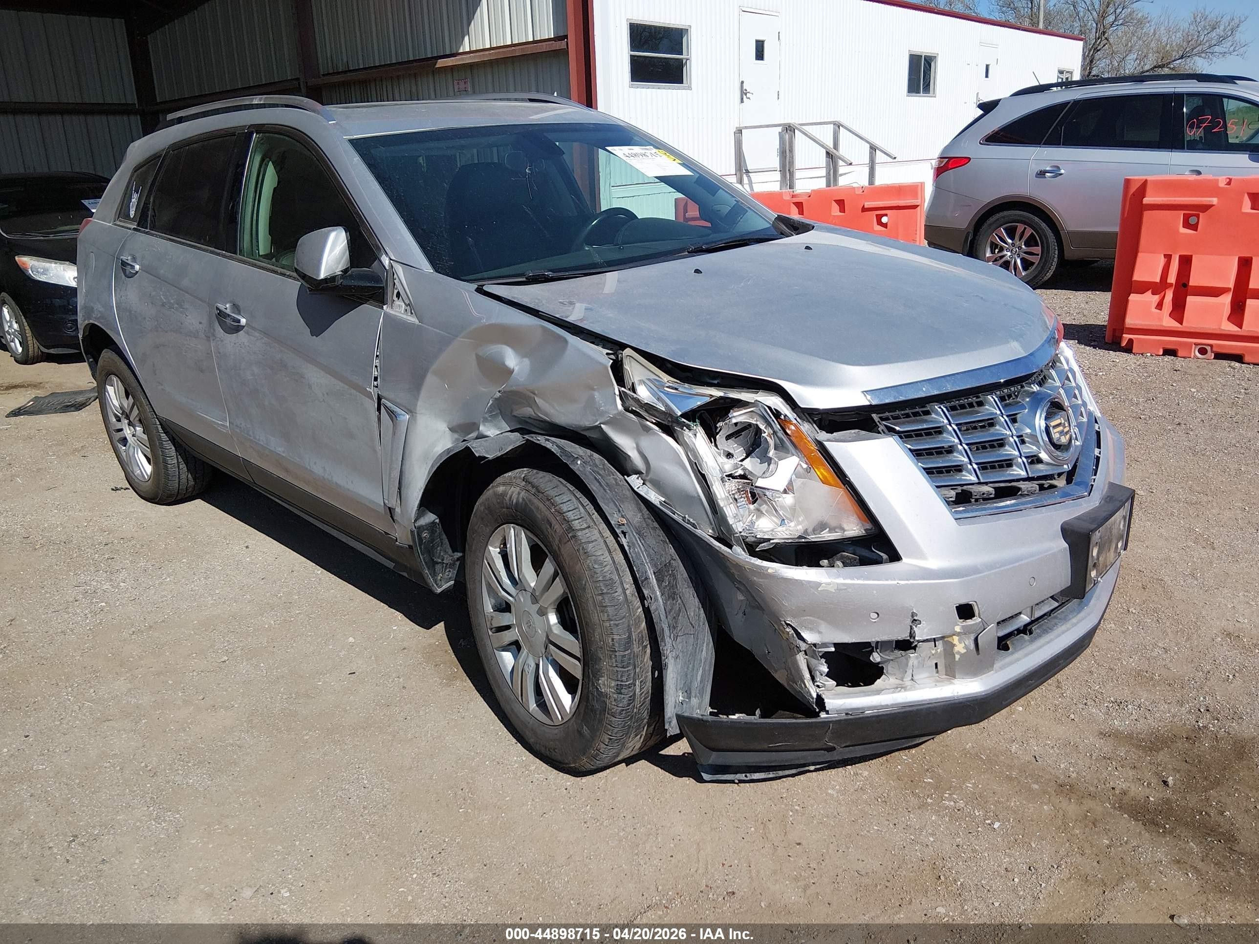 2013 Cadillac Srx Luxury Collection Silver vin: 3GYFNGE30DS541338