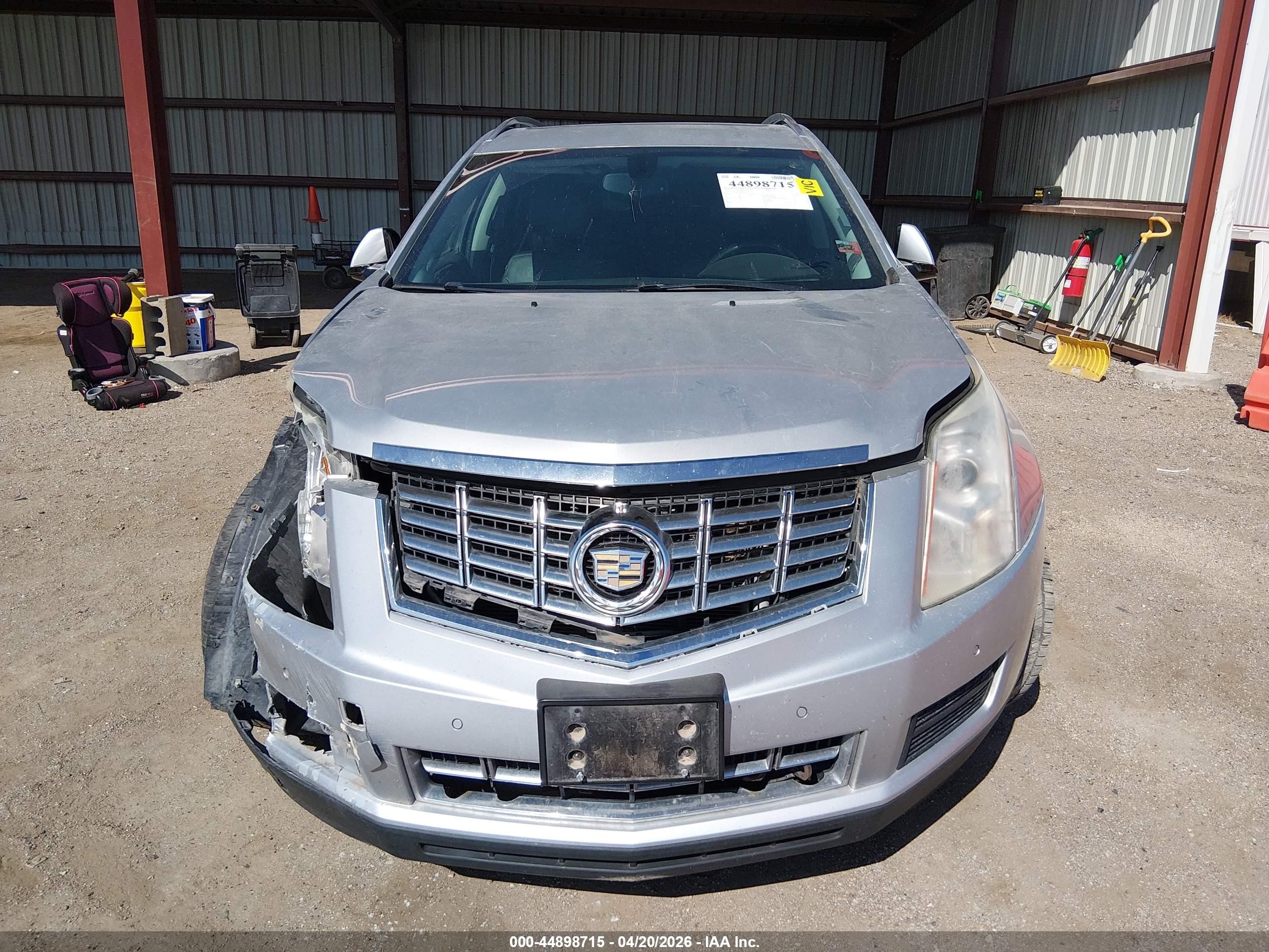 2013 Cadillac Srx Luxury Collection Silver vin: 3GYFNGE30DS541338