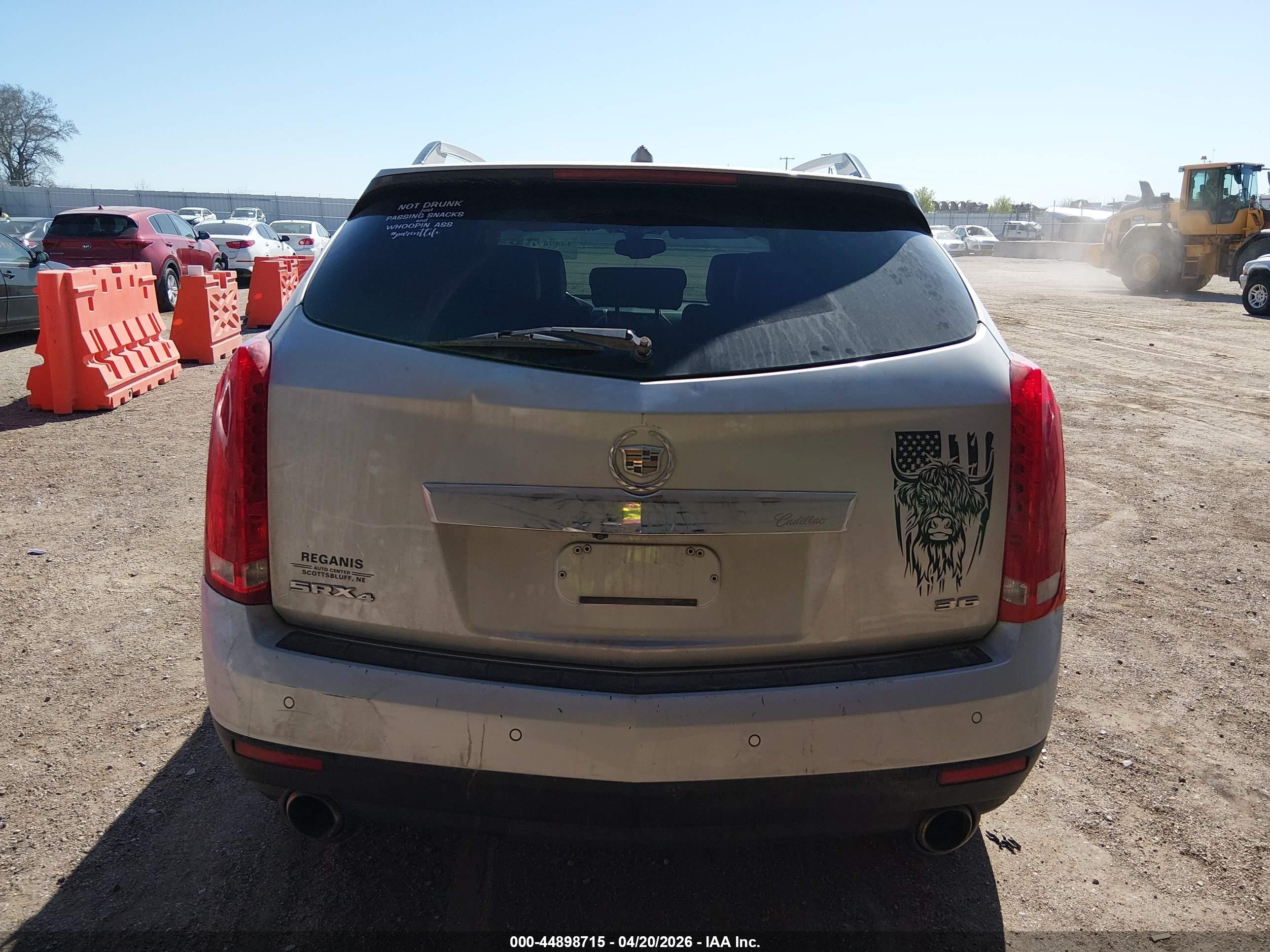 2013 Cadillac Srx Luxury Collection Silver vin: 3GYFNGE30DS541338