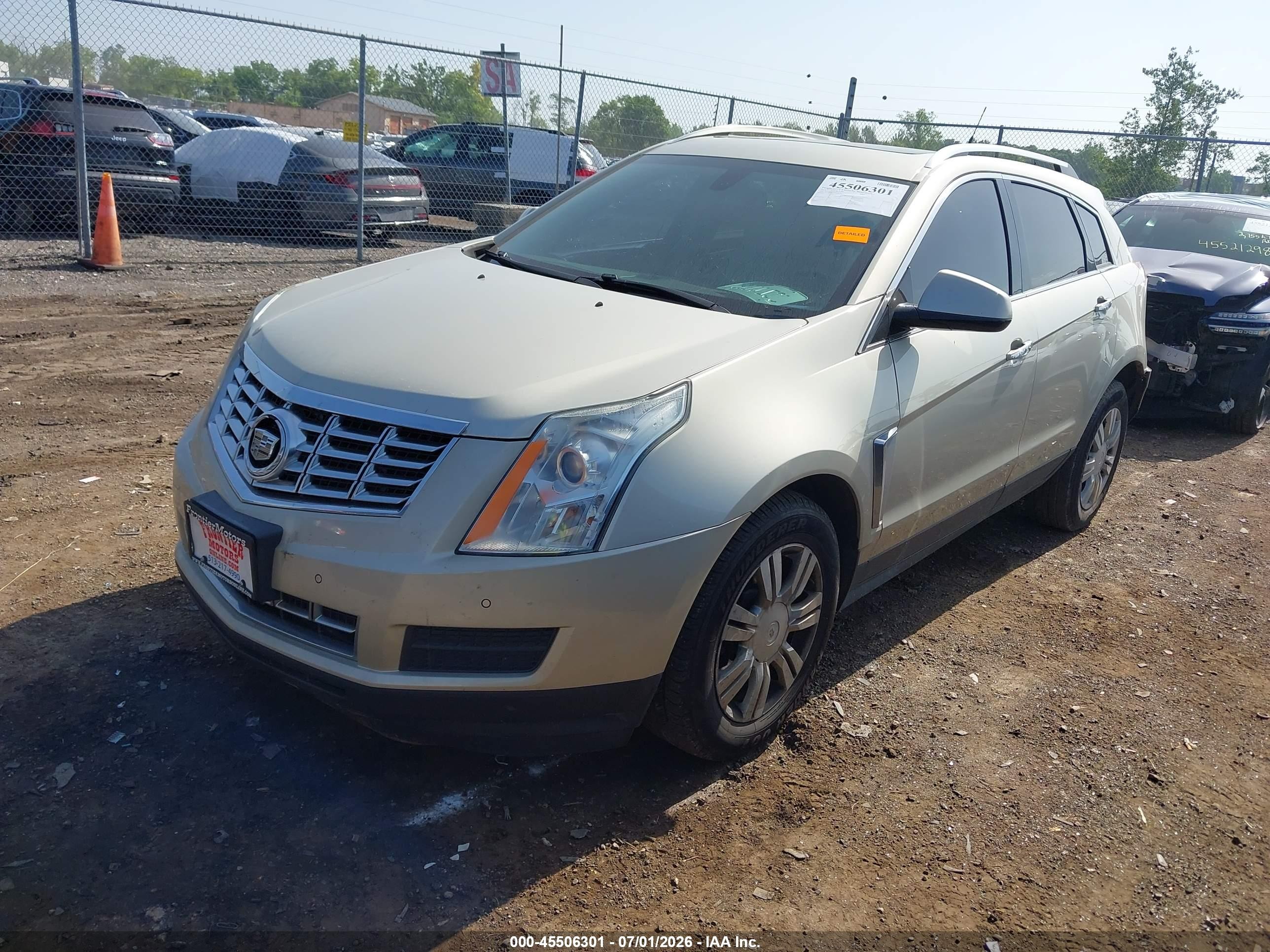 2013 Cadillac Srx Luxury Collection Tan vin: 3GYFNGE30DS562741