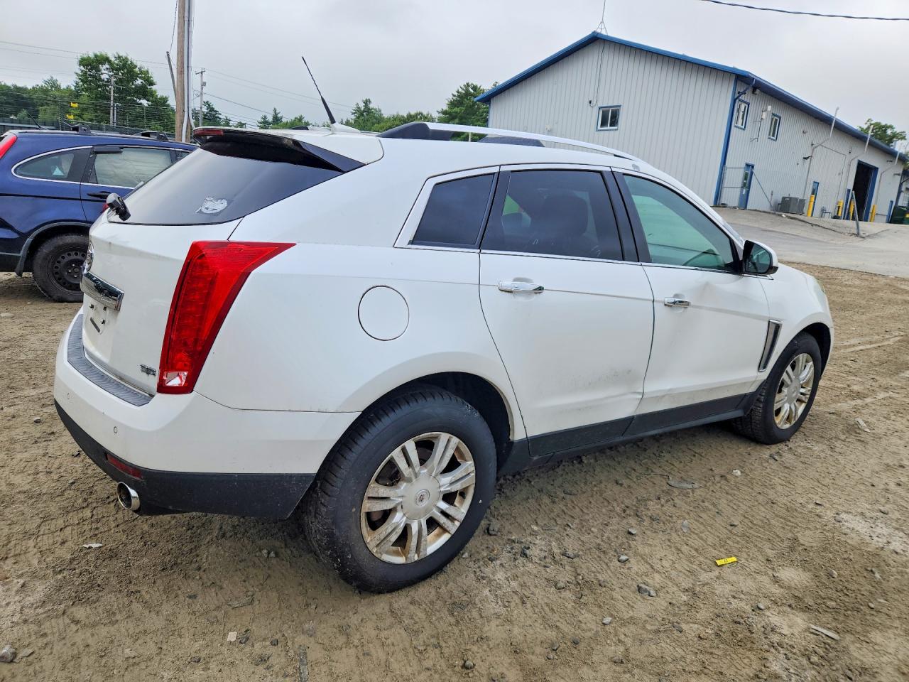 2013 Cadillac Srx White vin: 3GYFNGE30DS569933