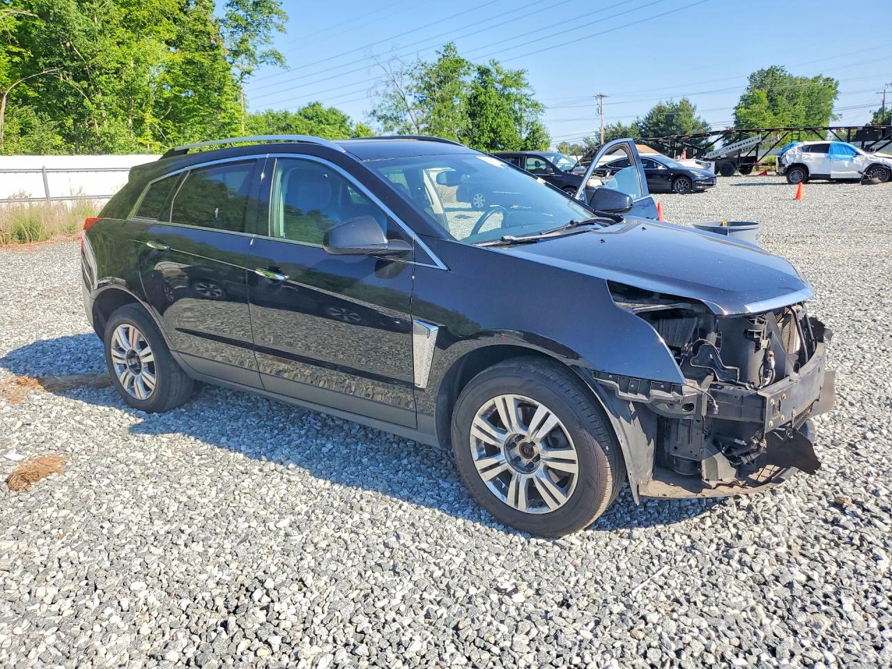 2013 Cadillac Srx Luxury Collection Black vin: 3GYFNGE30DS590488