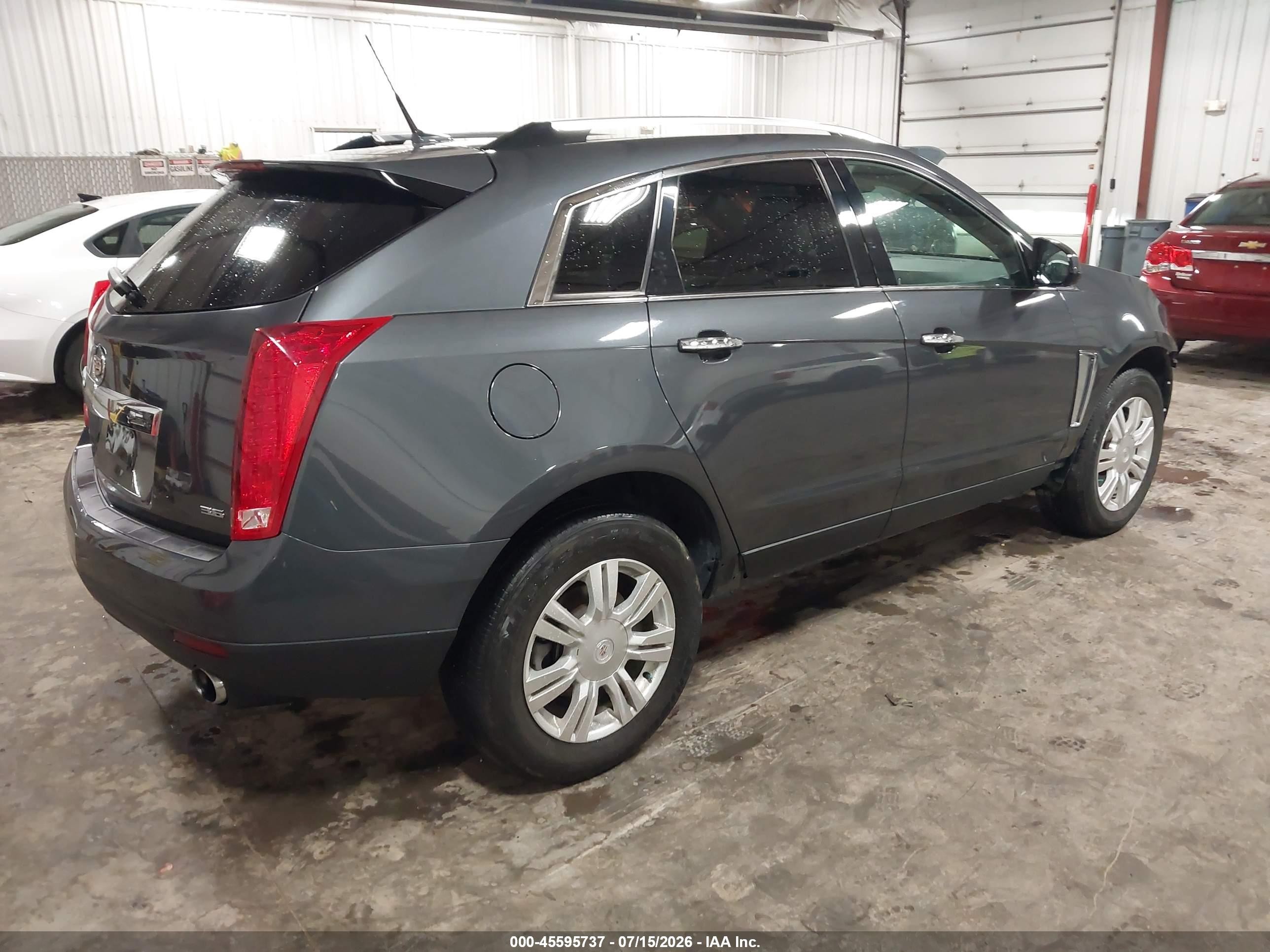 2013 Cadillac Srx Luxury Collection Gray vin: 3GYFNGE30DS605961