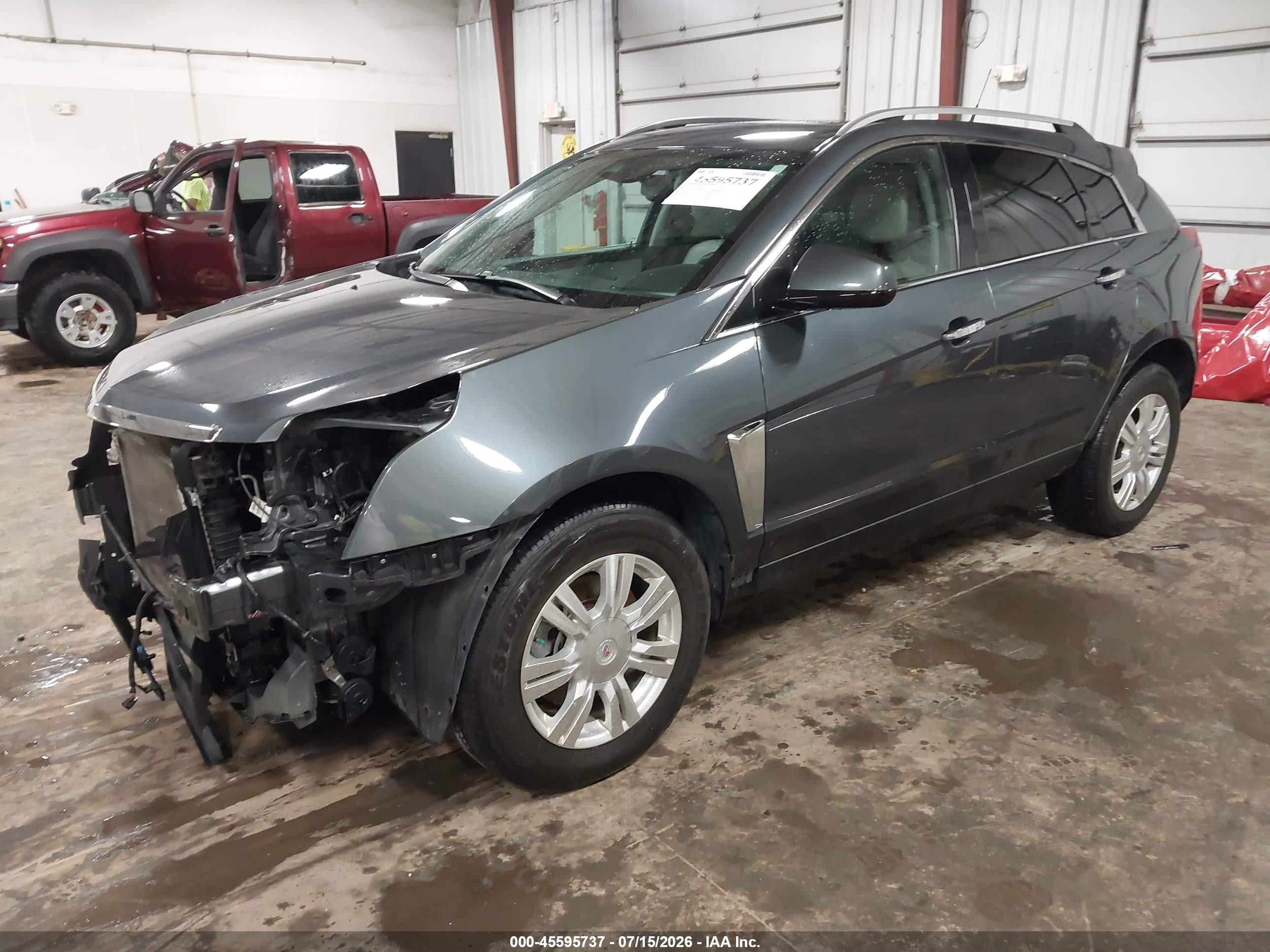2013 Cadillac Srx Luxury Collection Gray vin: 3GYFNGE30DS605961