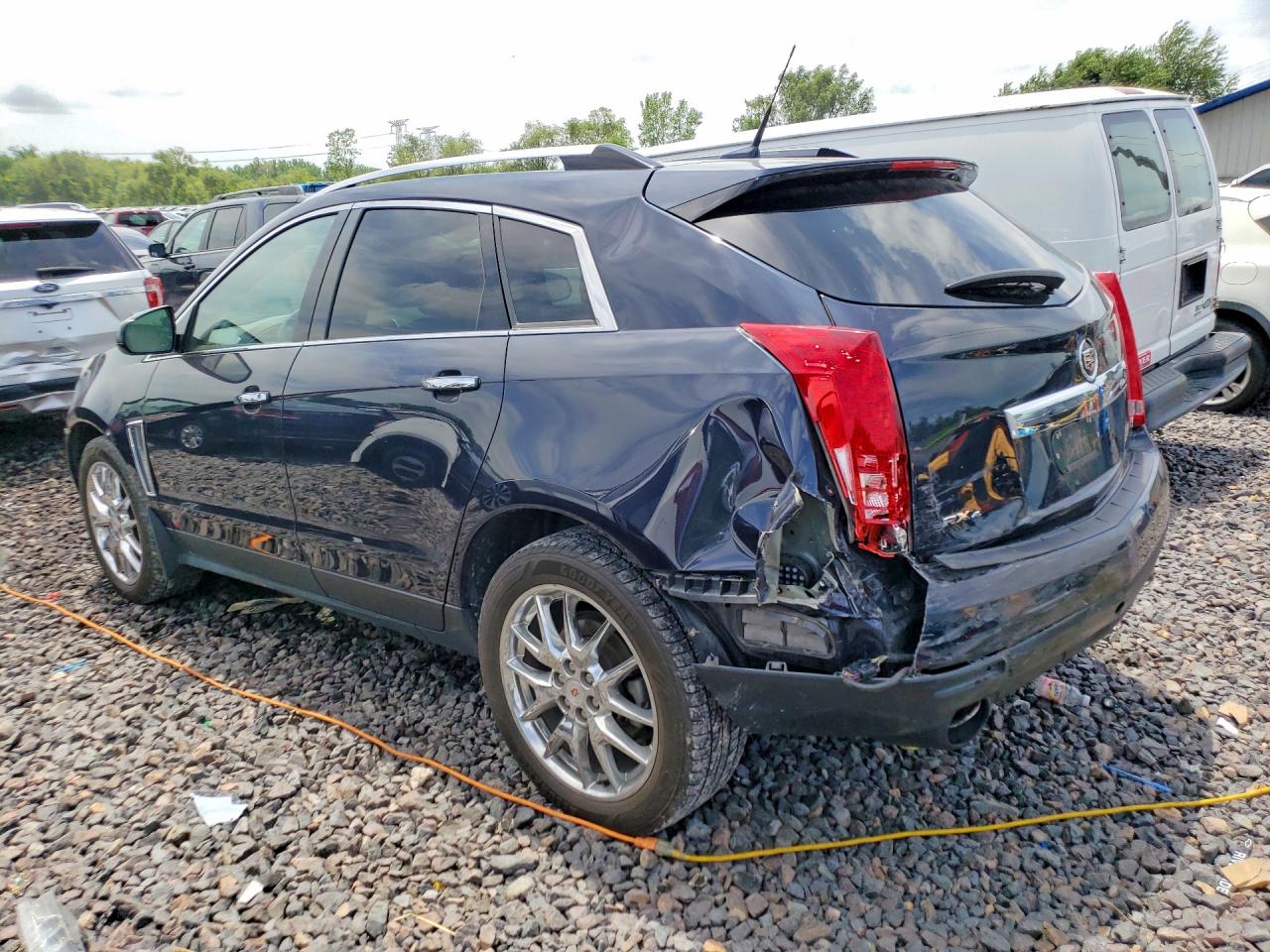 2014 Cadillac Srx Premium Collection Blue vin: 3GYFNGE30ES590640