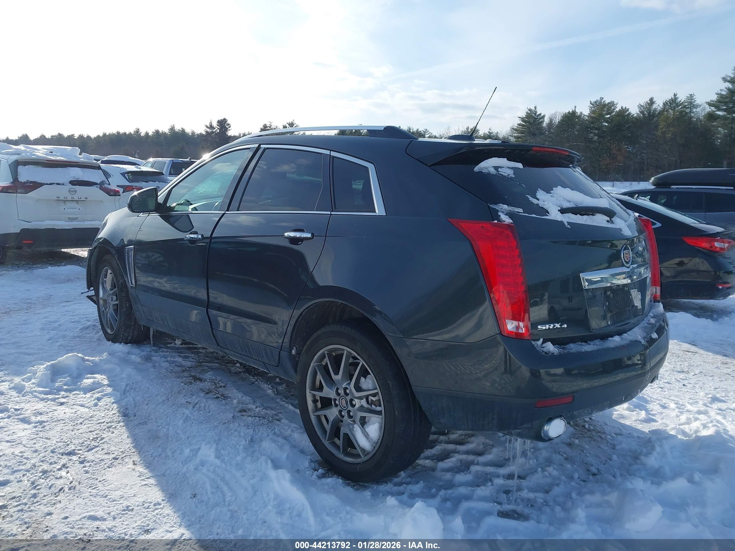 2015 Cadillac Srx Premium Collection Gray vin: 3GYFNGE30FS556425