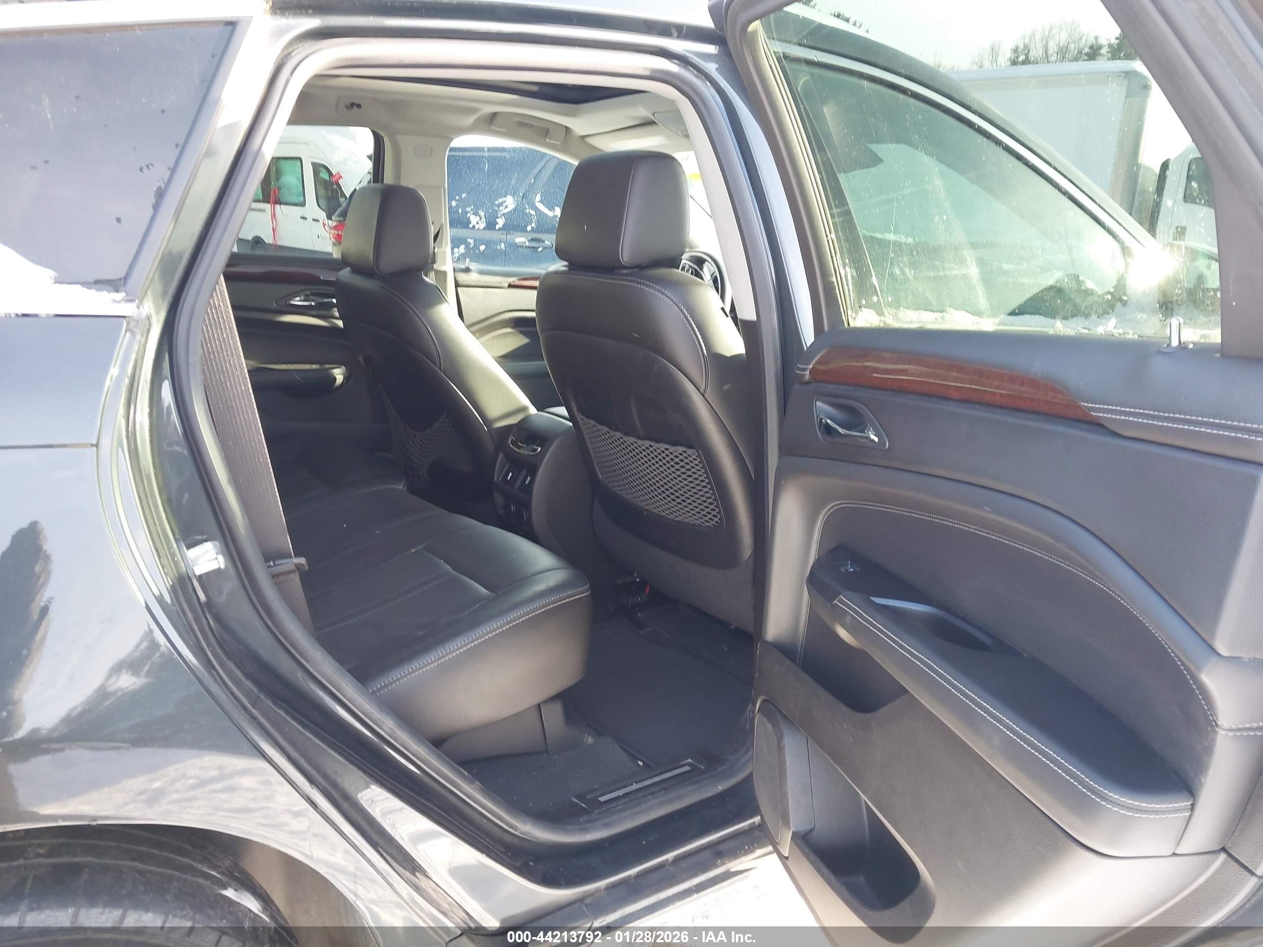 2015 Cadillac Srx Premium Collection Gray vin: 3GYFNGE30FS556425