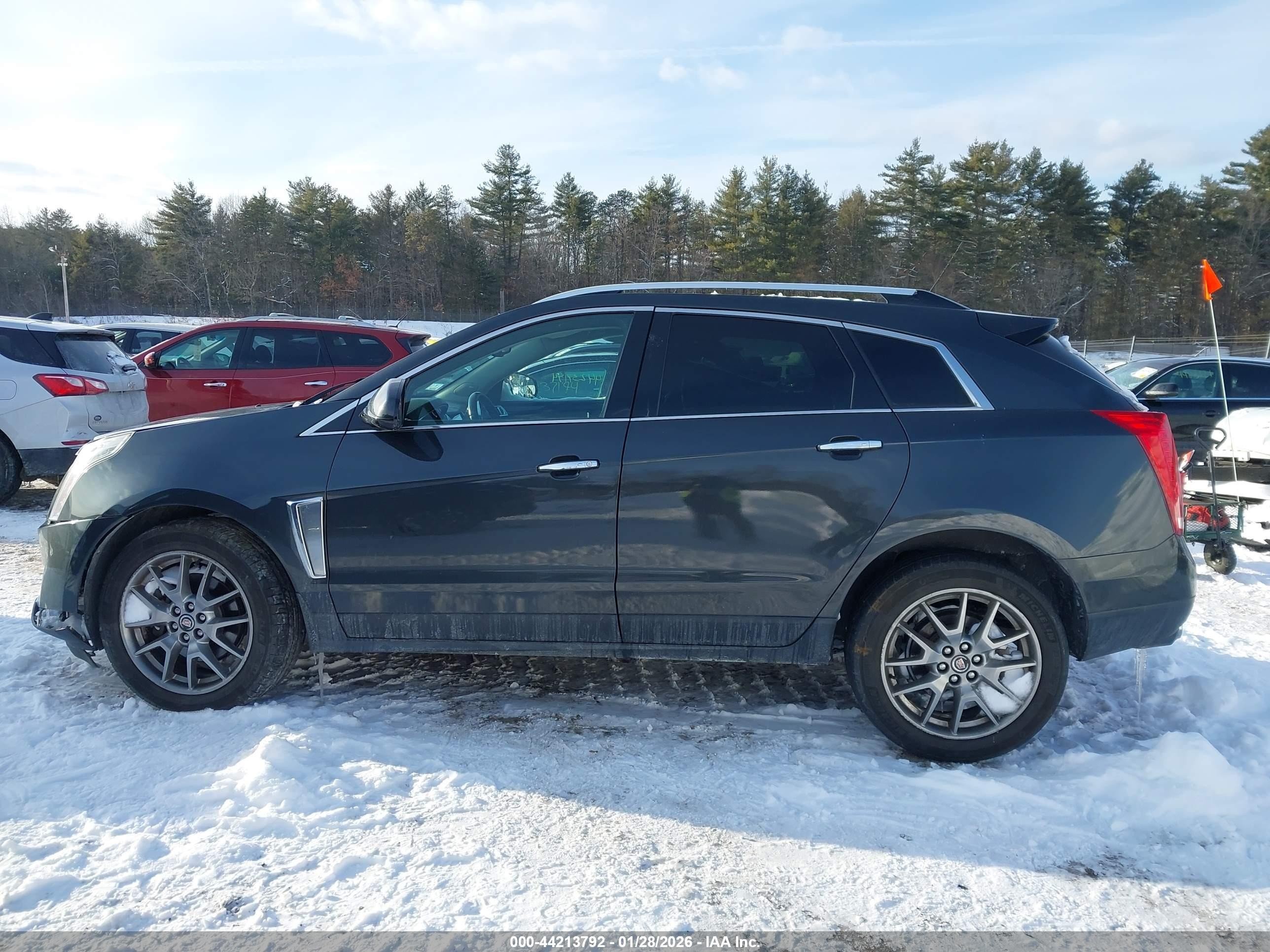 2015 Cadillac Srx Premium Collection Gray vin: 3GYFNGE30FS556425