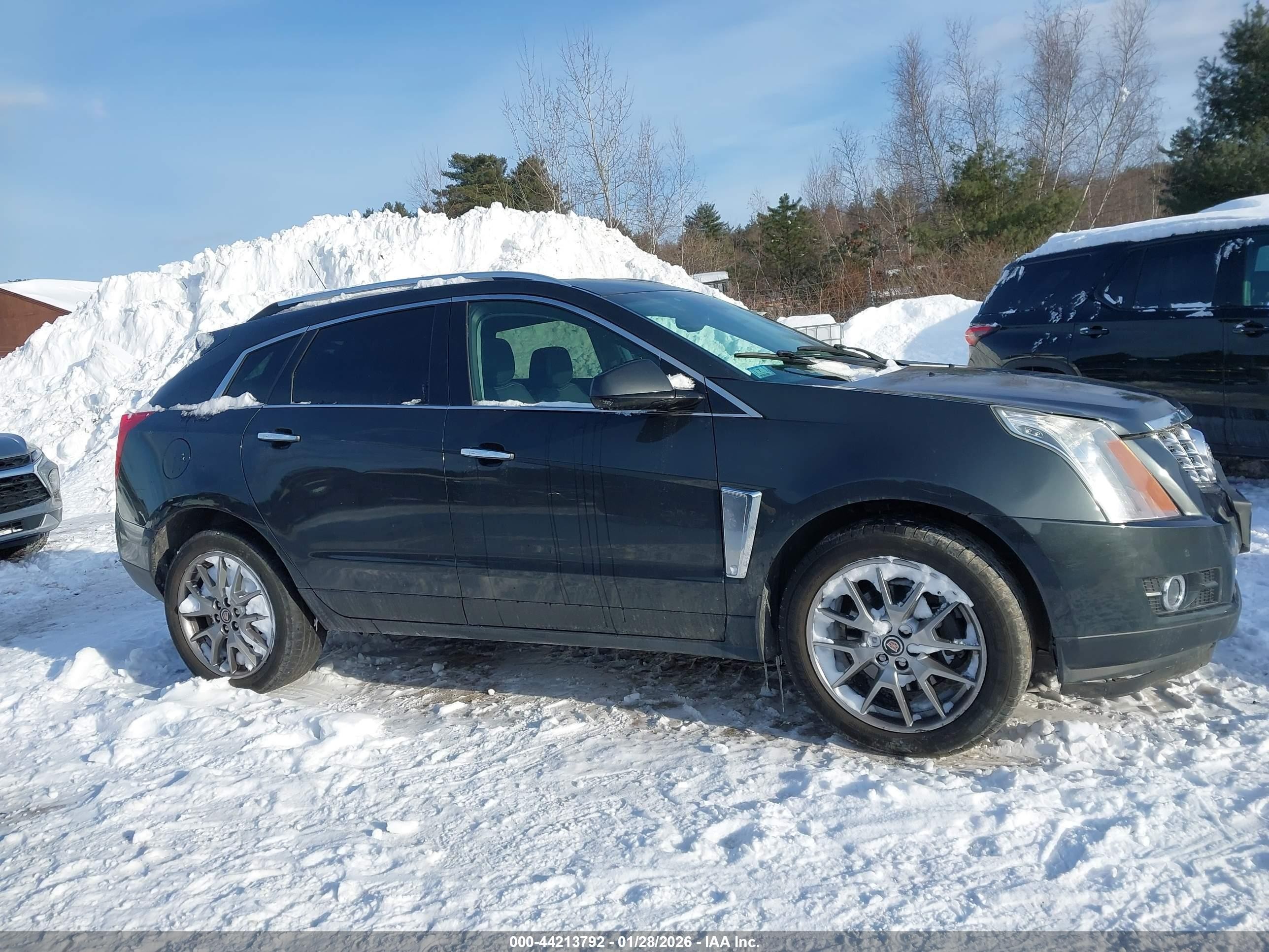 2015 Cadillac Srx Premium Collection Gray vin: 3GYFNGE30FS556425
