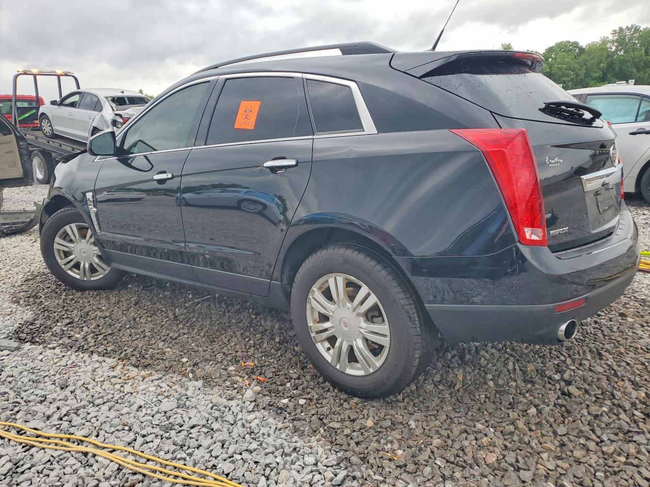 2012 Cadillac Srx Black vin: 3GYFNGE31CS627787