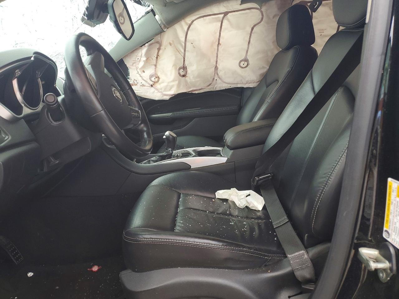 2012 Cadillac Srx Black vin: 3GYFNGE31CS627787