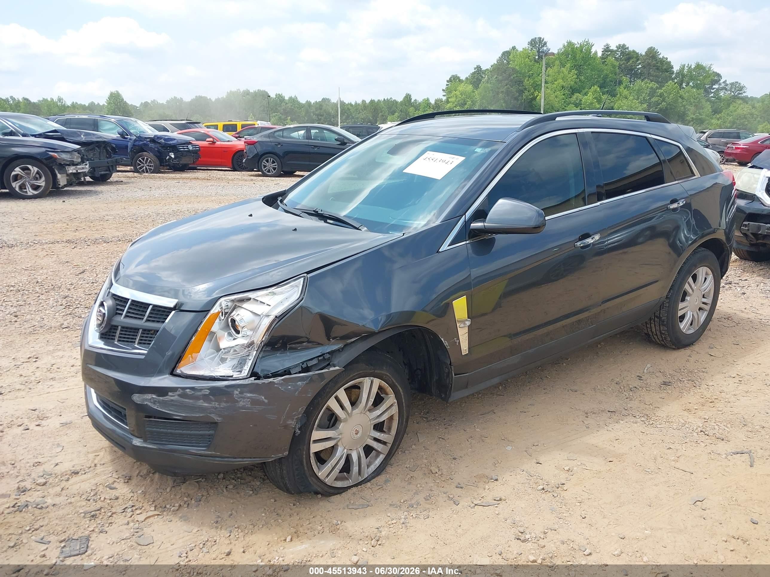 2012 Cadillac Srx Standard Серый vin: 3GYFNGE31CS642791