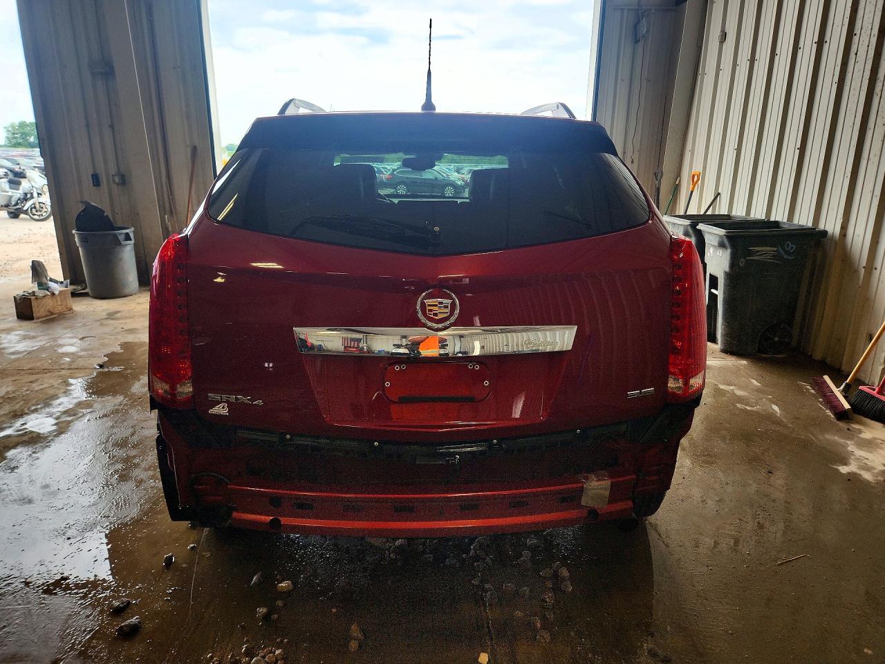 2013 Cadillac Srx Luxury Collection Красный vin: 3GYFNGE31DS557063