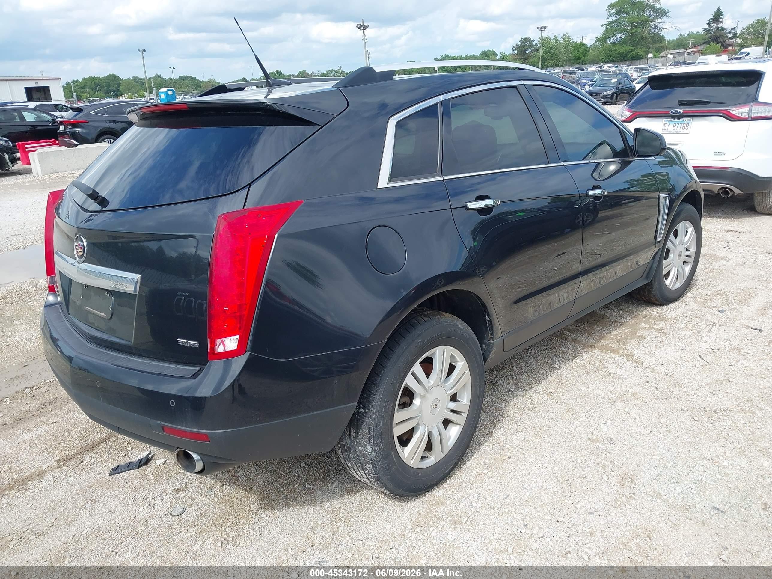 2013 Cadillac Srx Luxury Collection Black vin: 3GYFNGE31DS619948