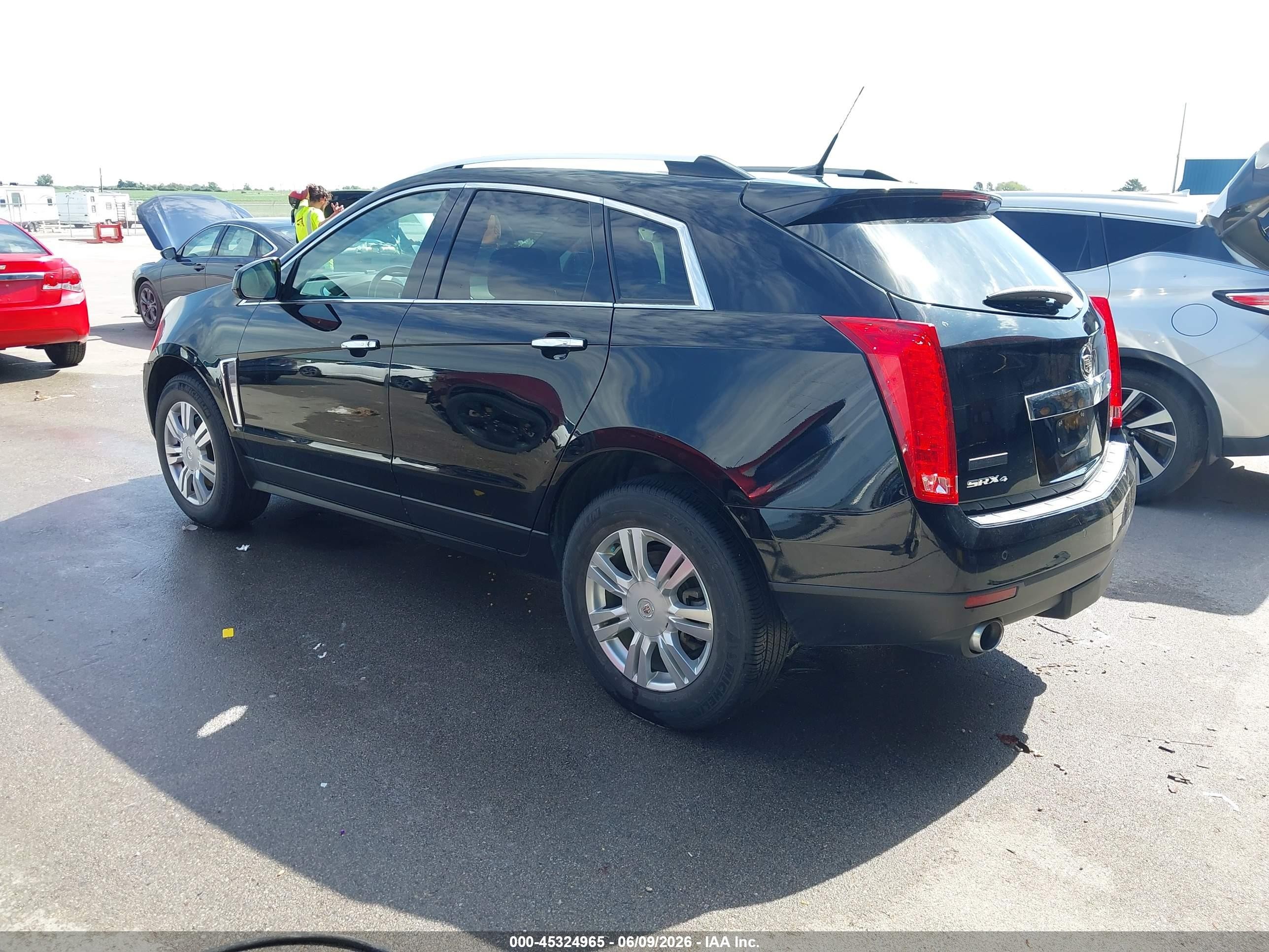 2013 Cadillac Srx Luxury Collection Black vin: 3GYFNGE31DS623837