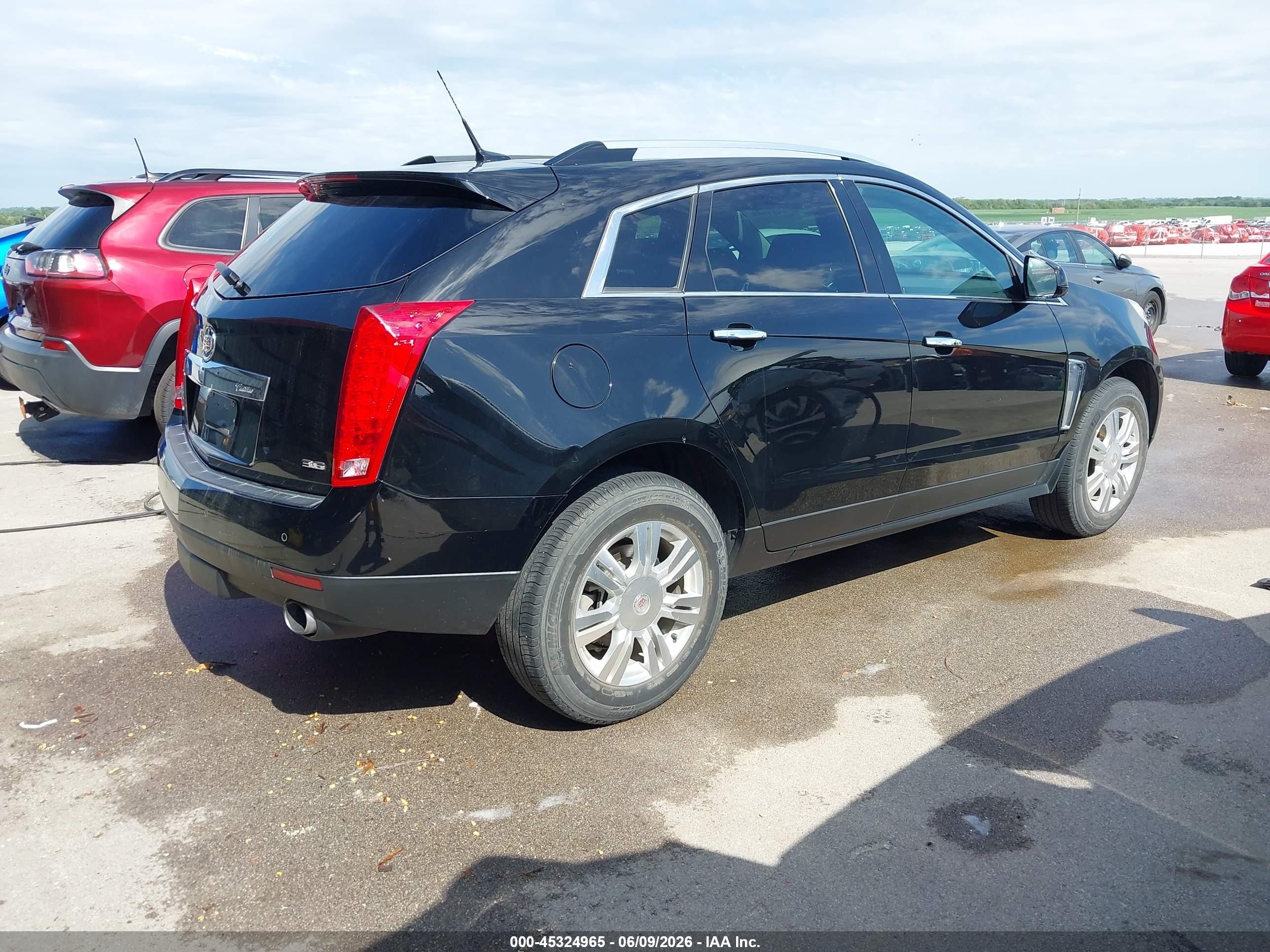 2013 Cadillac Srx Luxury Collection Black vin: 3GYFNGE31DS623837