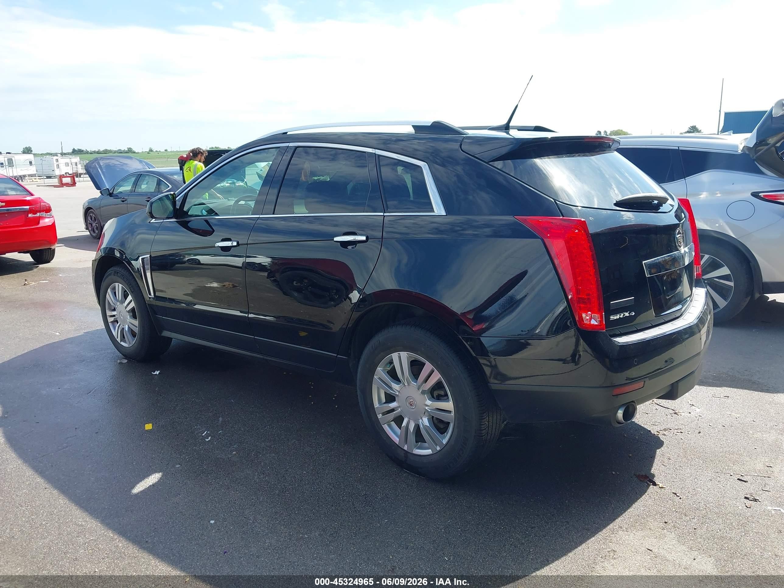 2013 Cadillac Srx Luxury Collection Black vin: 3GYFNGE31DS623837
