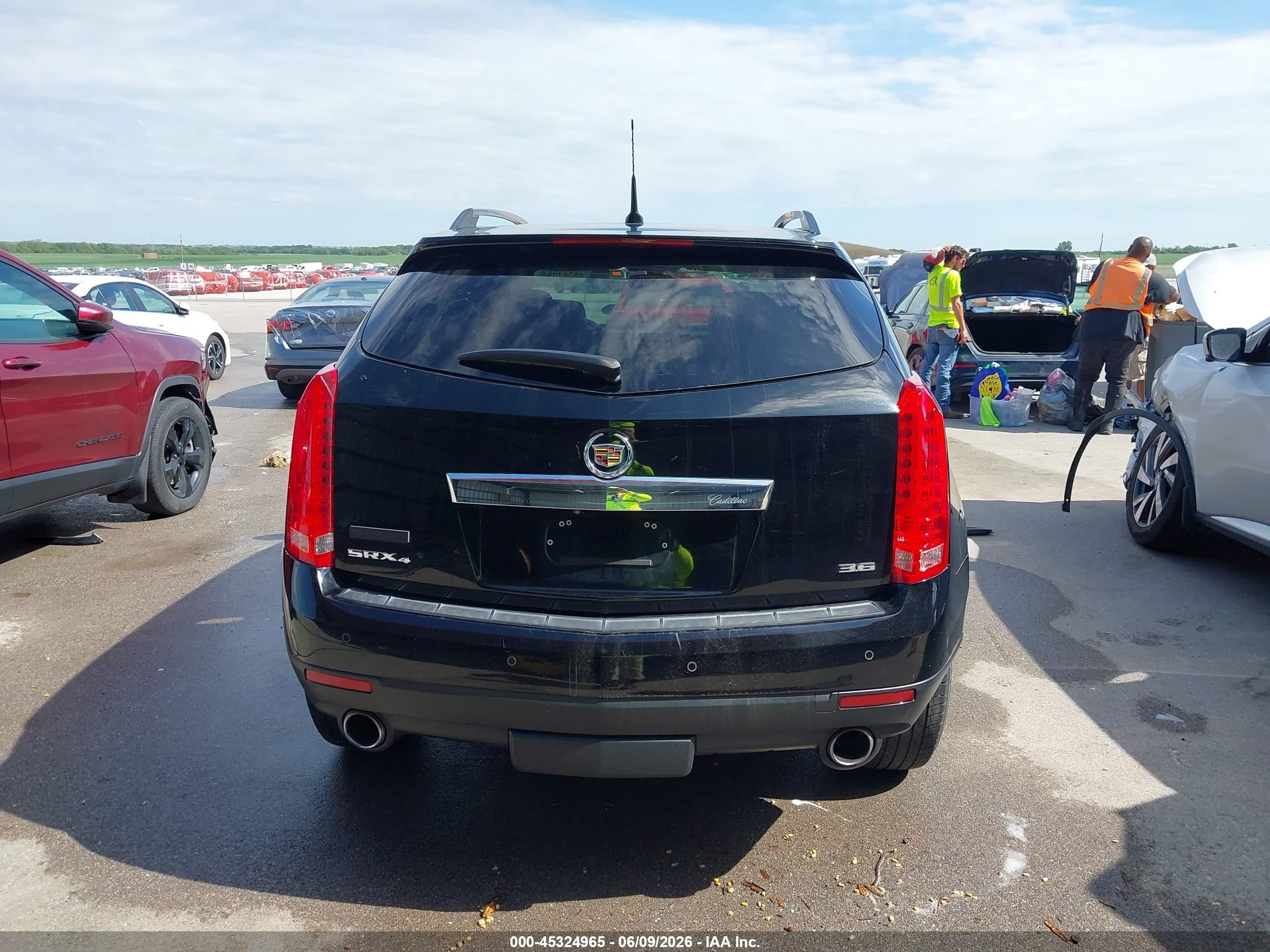 2013 Cadillac Srx Luxury Collection Black vin: 3GYFNGE31DS623837