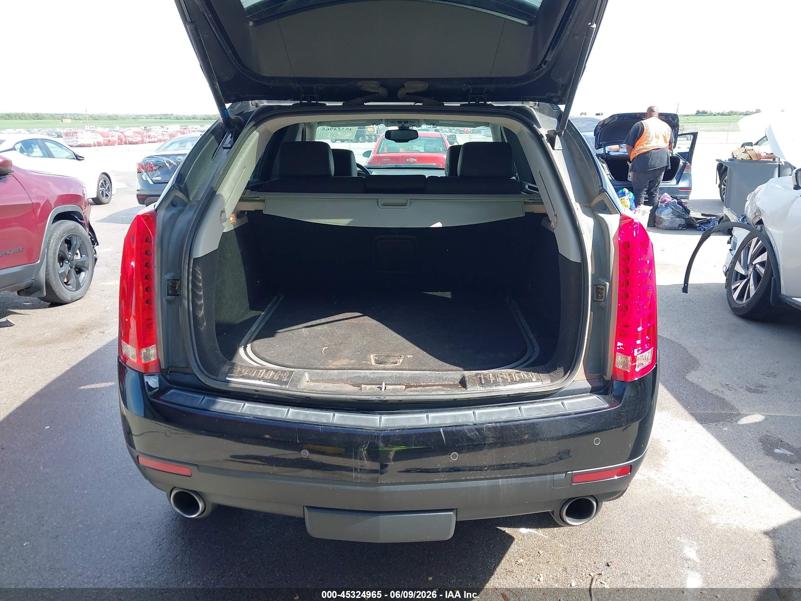 2013 Cadillac Srx Luxury Collection Black vin: 3GYFNGE31DS623837